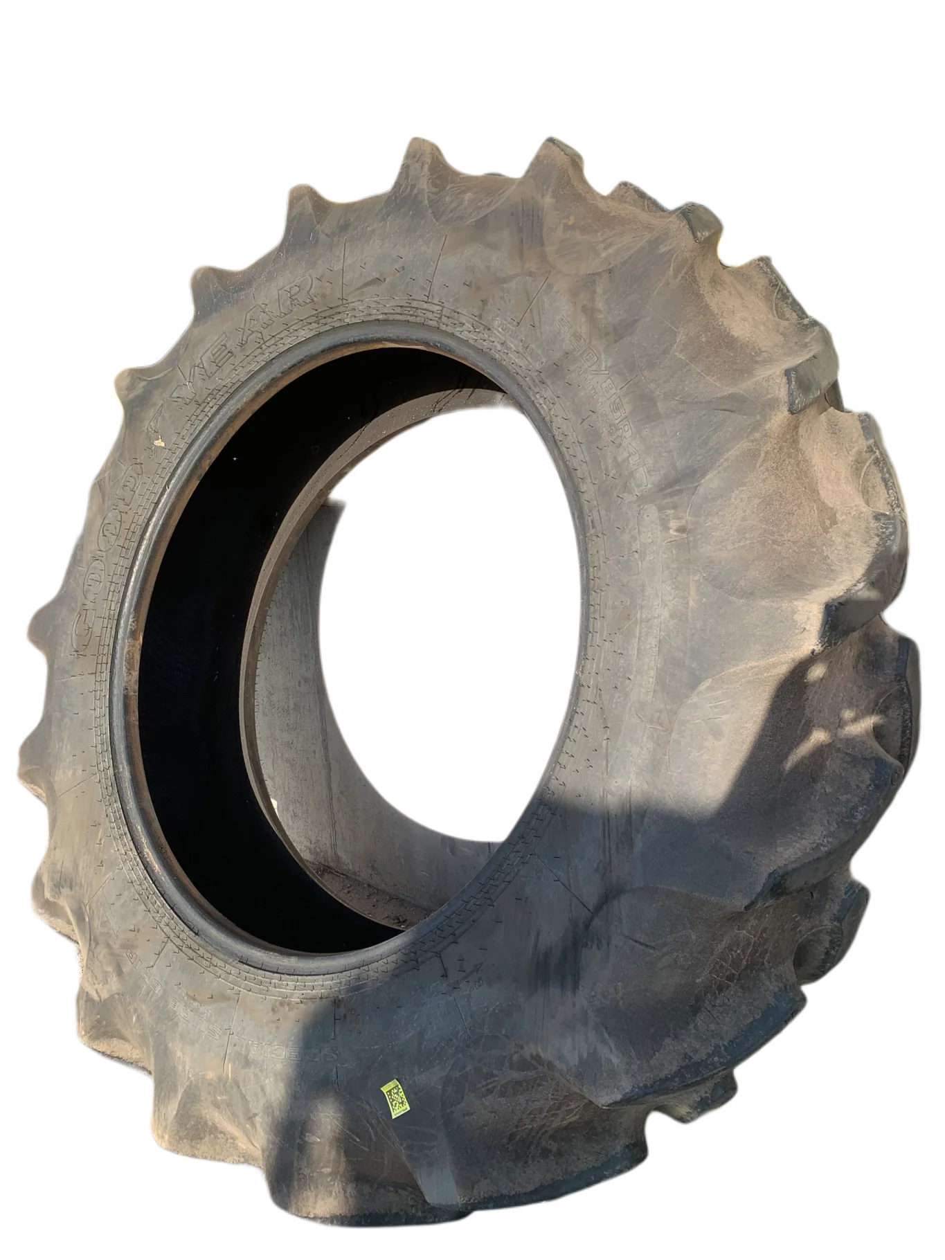 Used 55% 480/70R34 Goodyear Special Sure Grip TD8 Radial R-2 (155A8/B) TL (Lug Cuts, Sligh