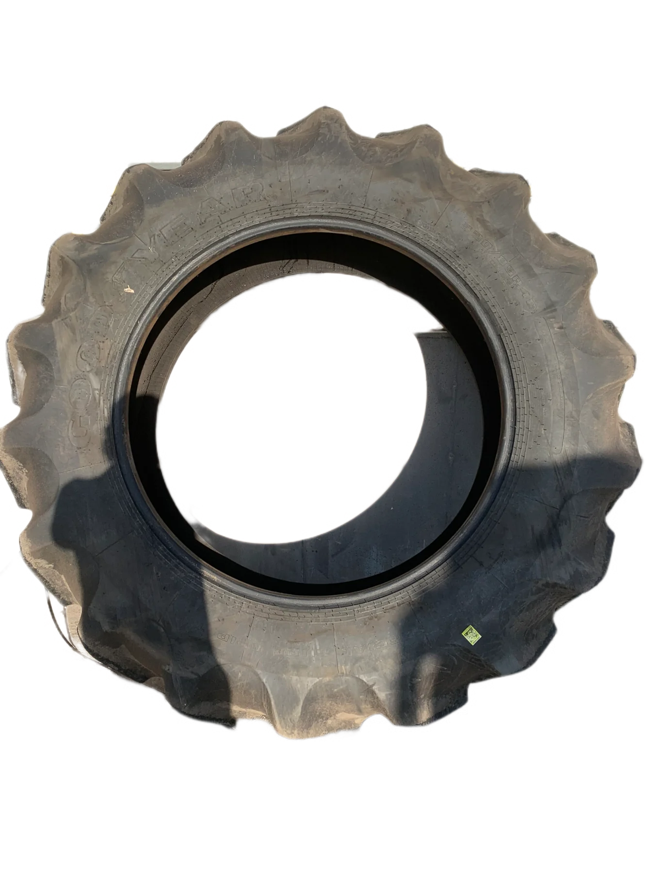 Used 55% 480/70R34 Goodyear Special Sure Grip TD8 Radial R-2 (155A8/B) TL (Lug Cuts, Sligh image 2