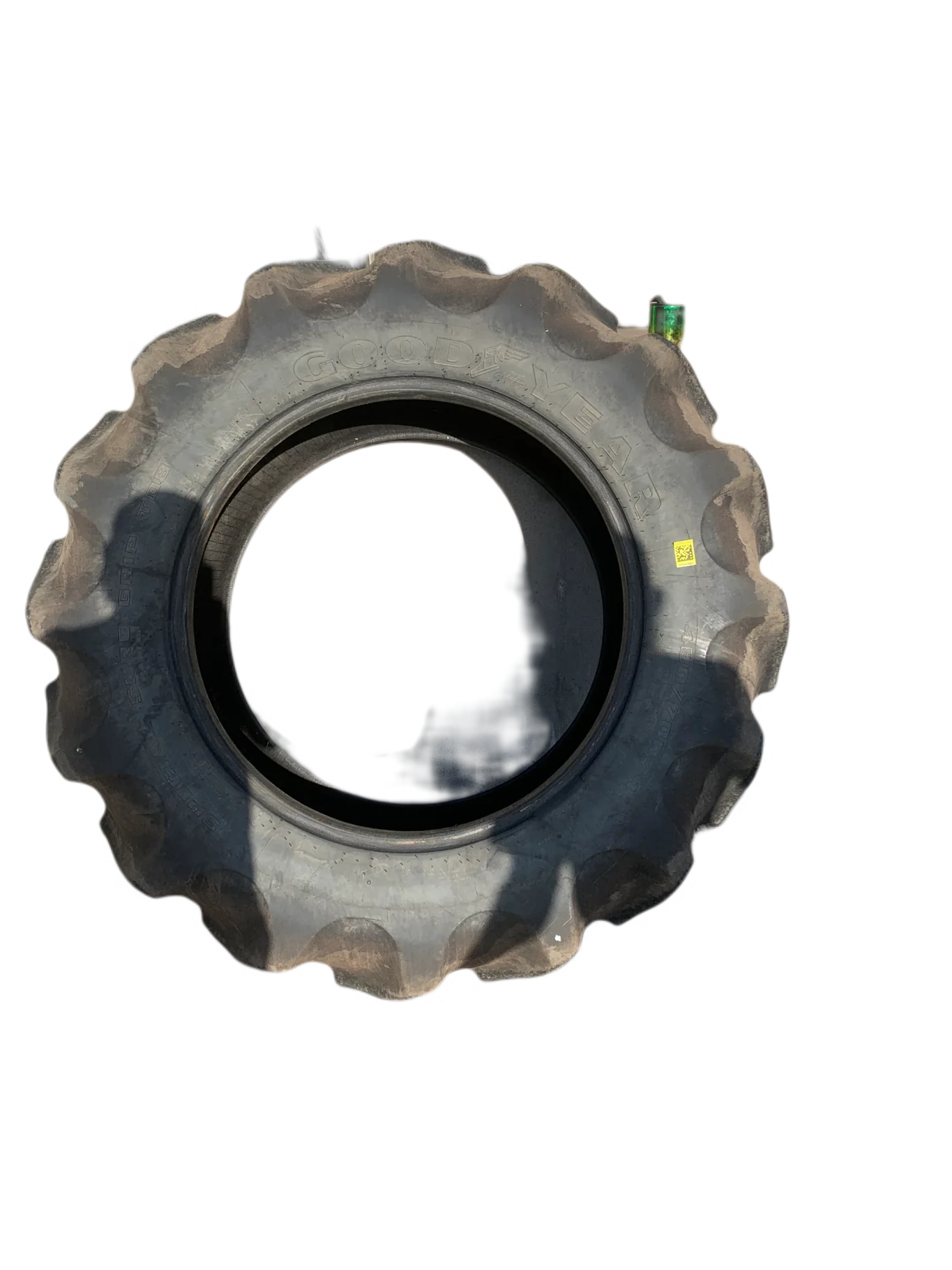 Used 40% 520/85R46 Goodyear Special Sure Grip TD8 Radial R-2 (158A8/B) TL (Lug Cuts, Slight image 2
