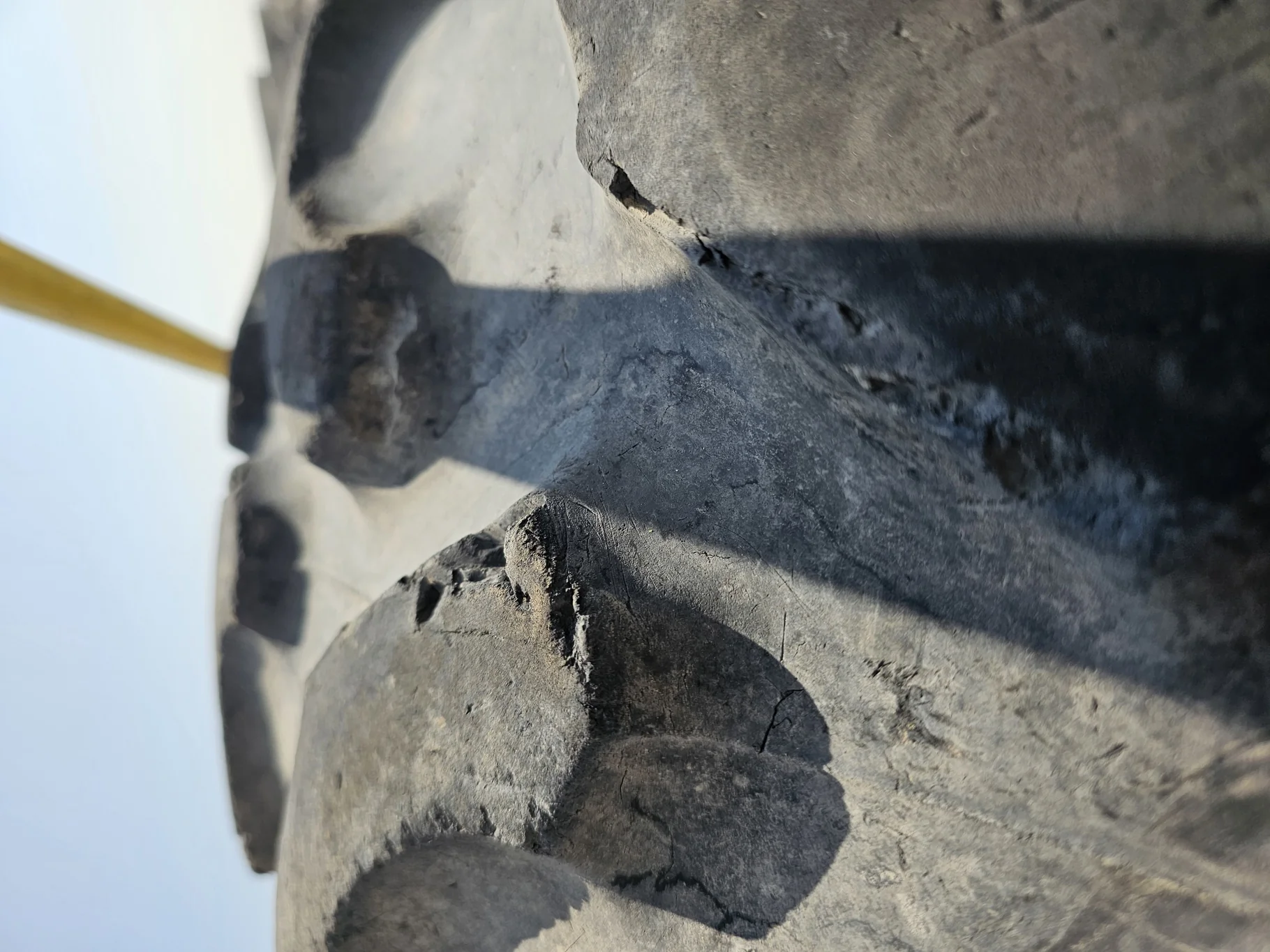 Used 50% 480/80R46 Goodyear Ultratorque Radial DT712 R-1 TL (158B)   _x000D_
(Lug Cuts, Lug Stubble, image 5
