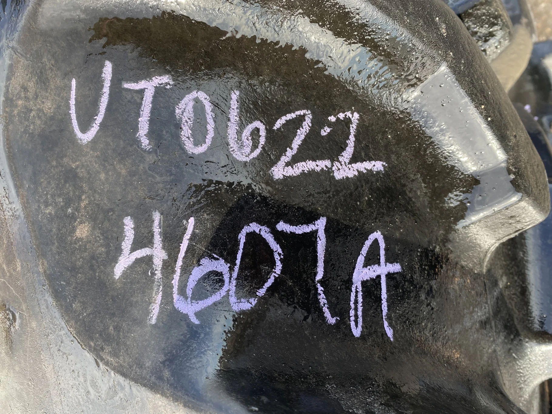 Used 85% 480/80R42 Goodyear Ultra Torque Plus Radial R-1 (154A8/B) TL - Good Condition (Lug Cuts, St image 4
