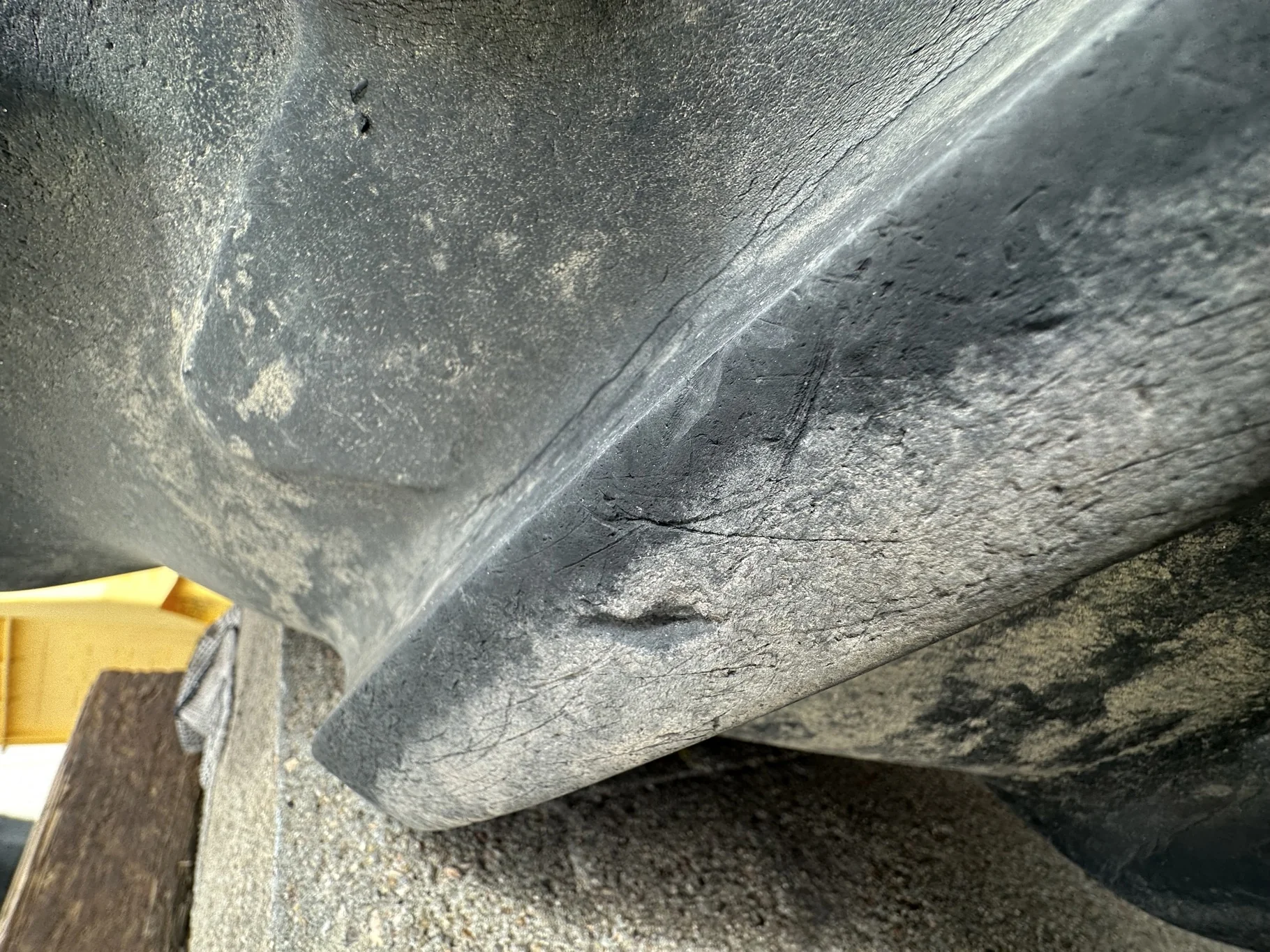 Used 70% 380/80R38 Michelin AgriBib 2 R-1W 142A8/139D TL (Lug Cuts, Weathering, Stubble) - Good Cond image 3