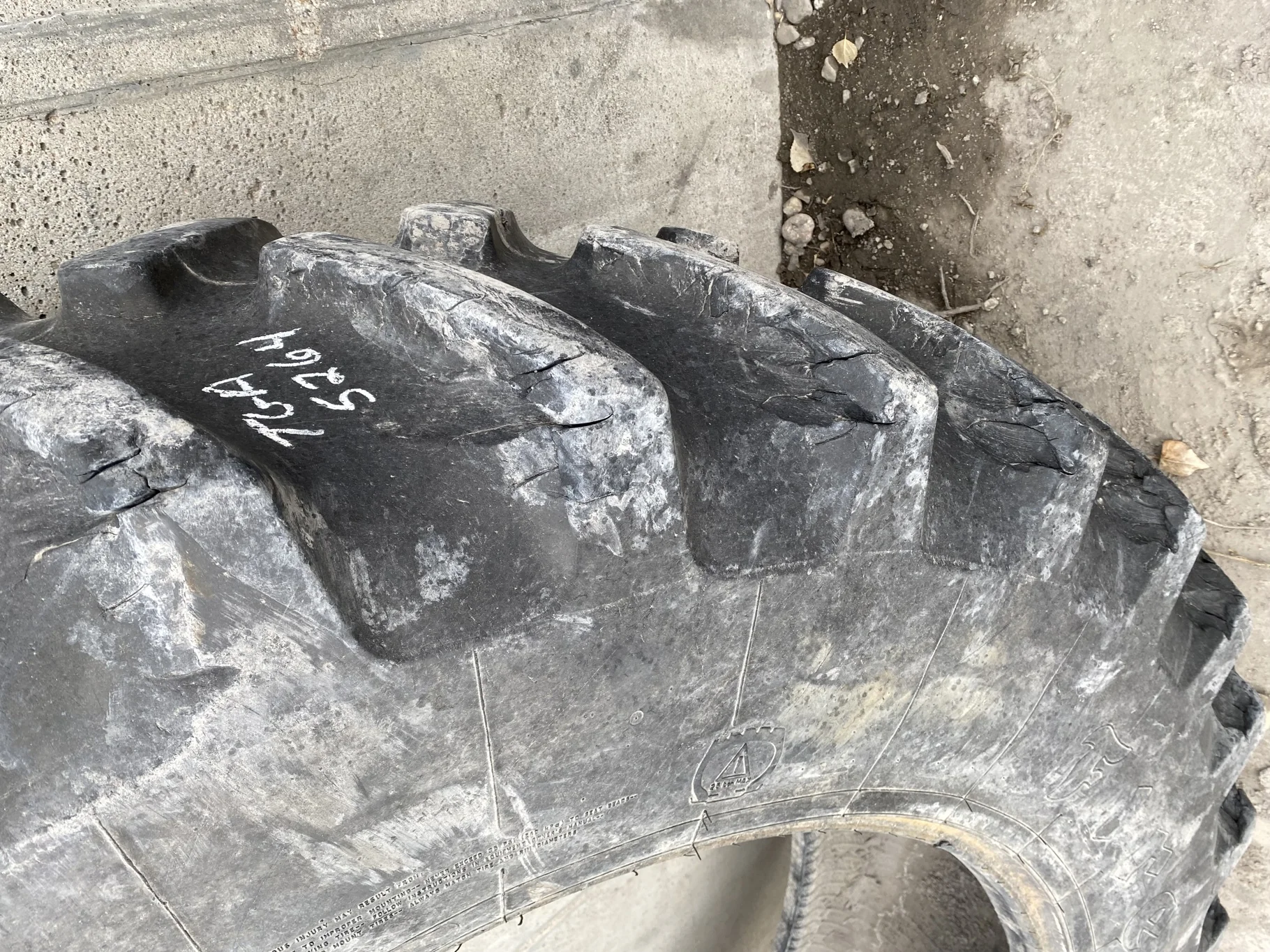 Used 480/80R46 158B Firestone Radial All Traction 23 R-1 TL 80-85% image 7