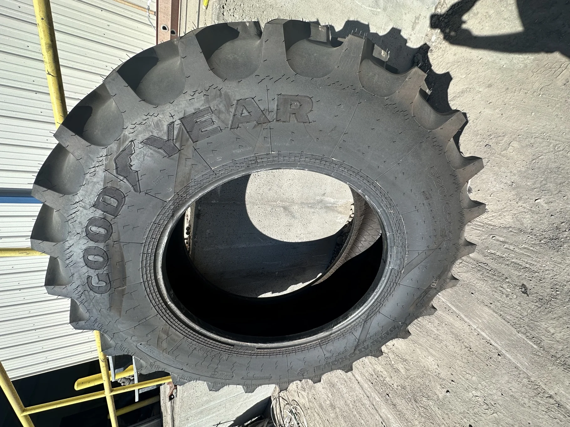 Take Off 520/85R38 Goodyear UltraTorque R-1 155B TL - Excellent Condition