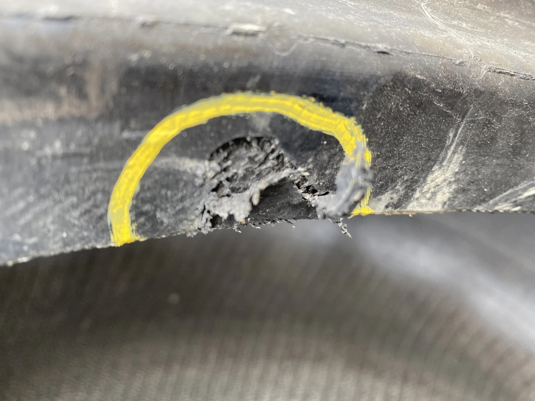 Take Off IF850/75R42 CFO Firestone Radial Deep Tread 23 R-1W 186B TL - Excellent Condition (Lug Cuts image 5