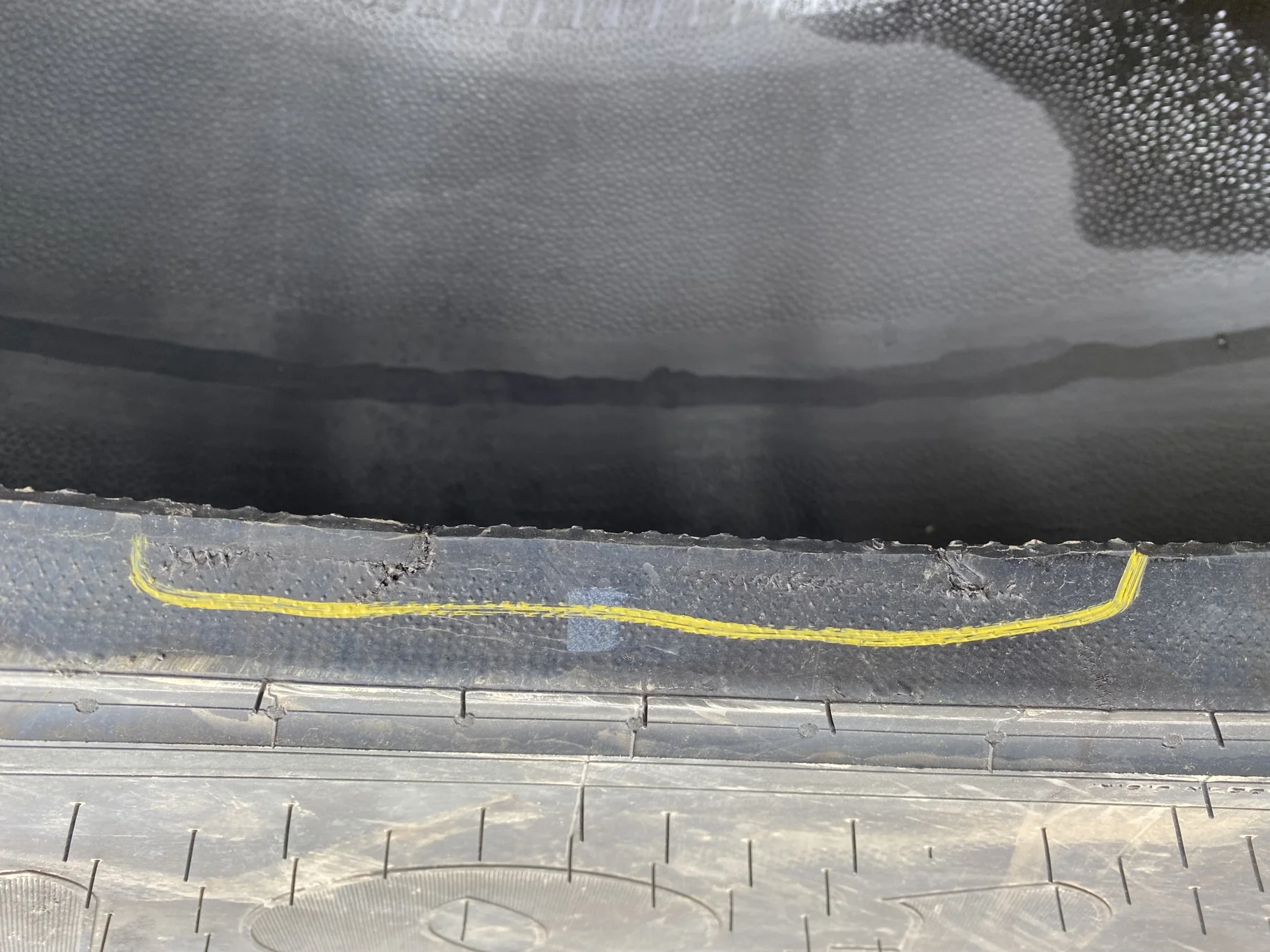 Take Off IF850/75R42 CFO Firestone Radial Deep Tread 23 R-1W 186B TL - Excellent Condition (Lug Cuts image 7