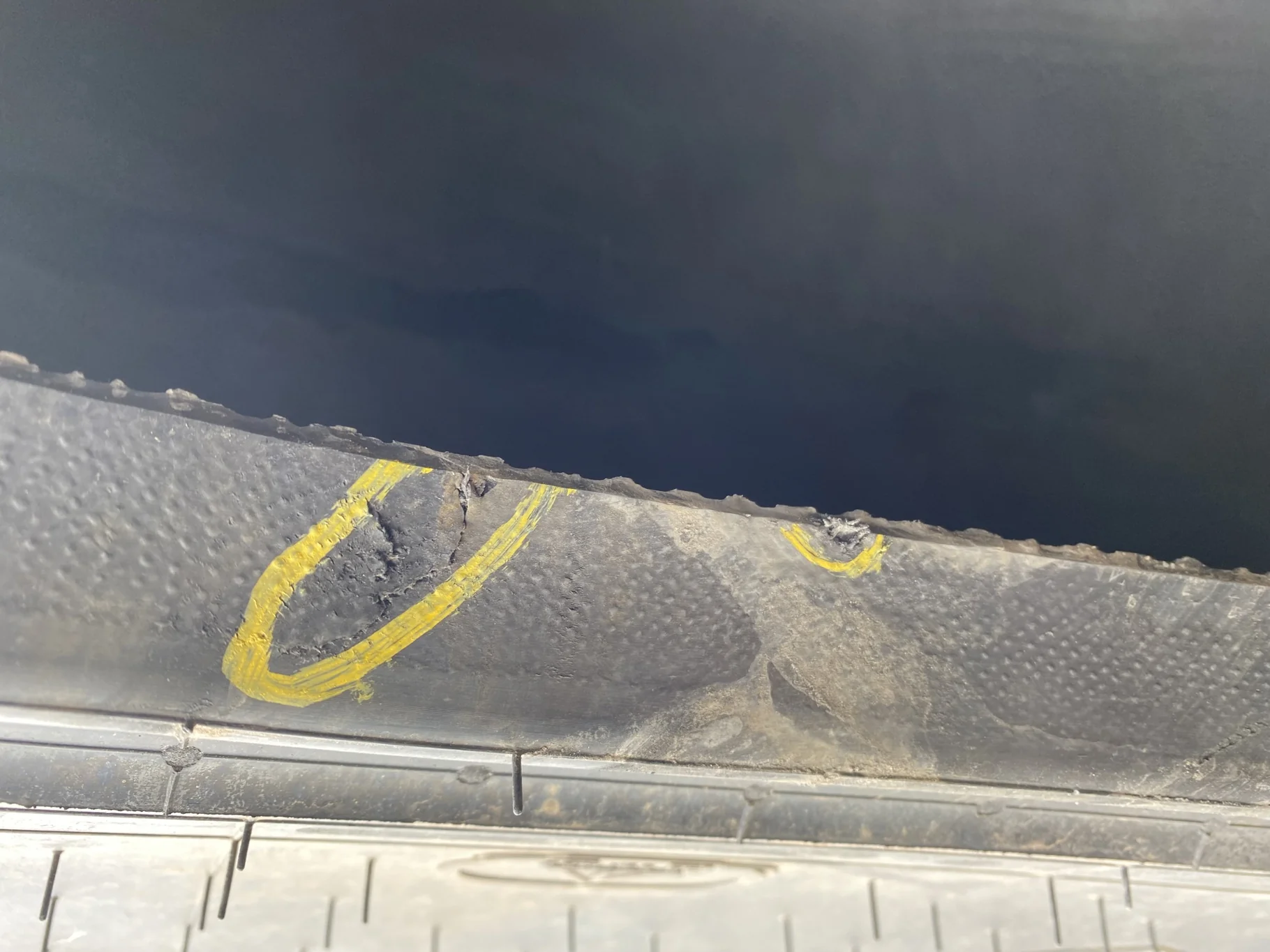 Take Off IF850/75R42 CFO Firestone Radial Deep Tread 23 R-1W 186B TL - Excellent Condition (Lug Cuts image 8