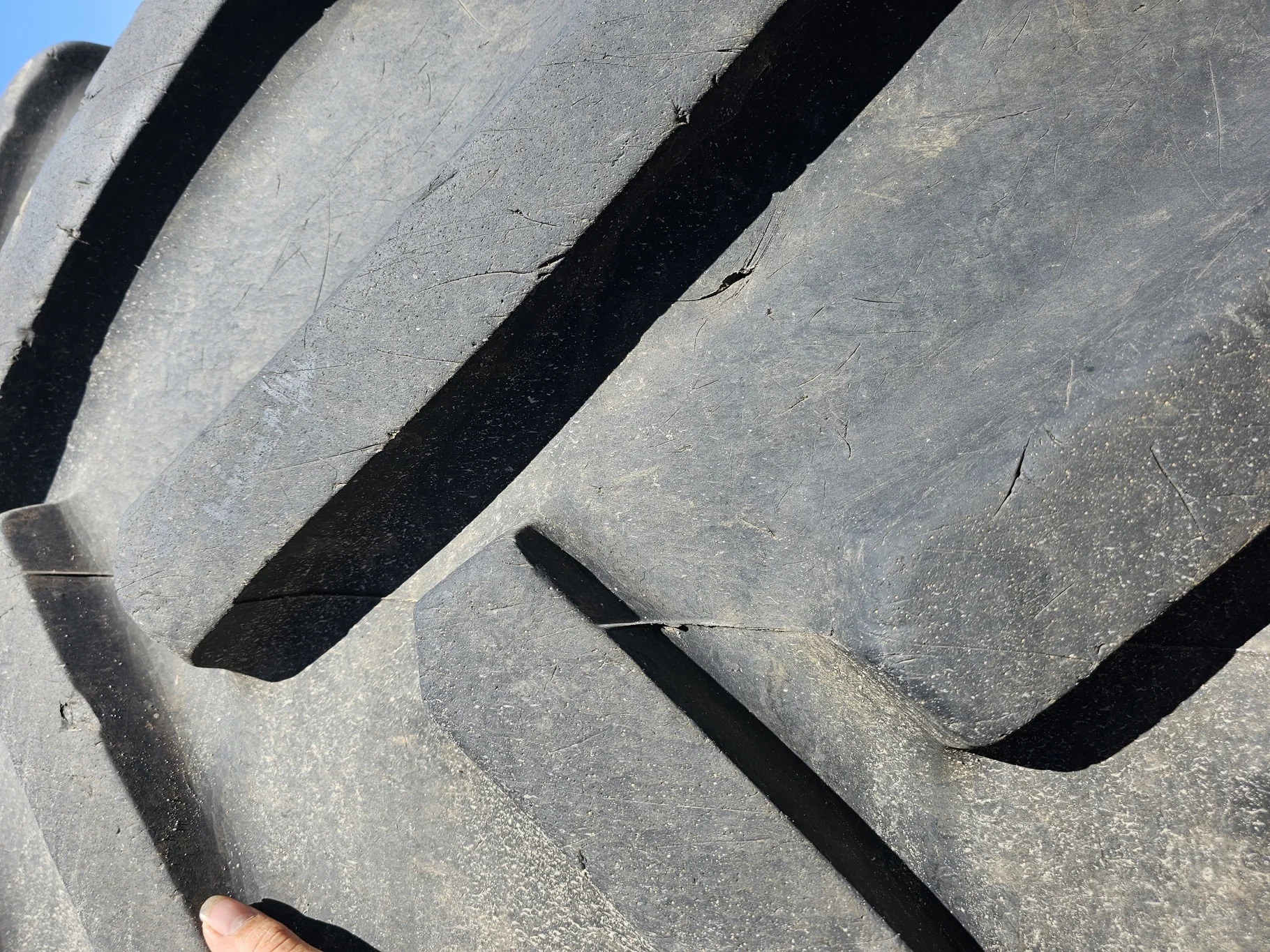 Used 80% 800/70R38 CHO Mitas SFT 178D/181A8 TL - Good Condition (Lug Stubble, Lug Cuts) image 5