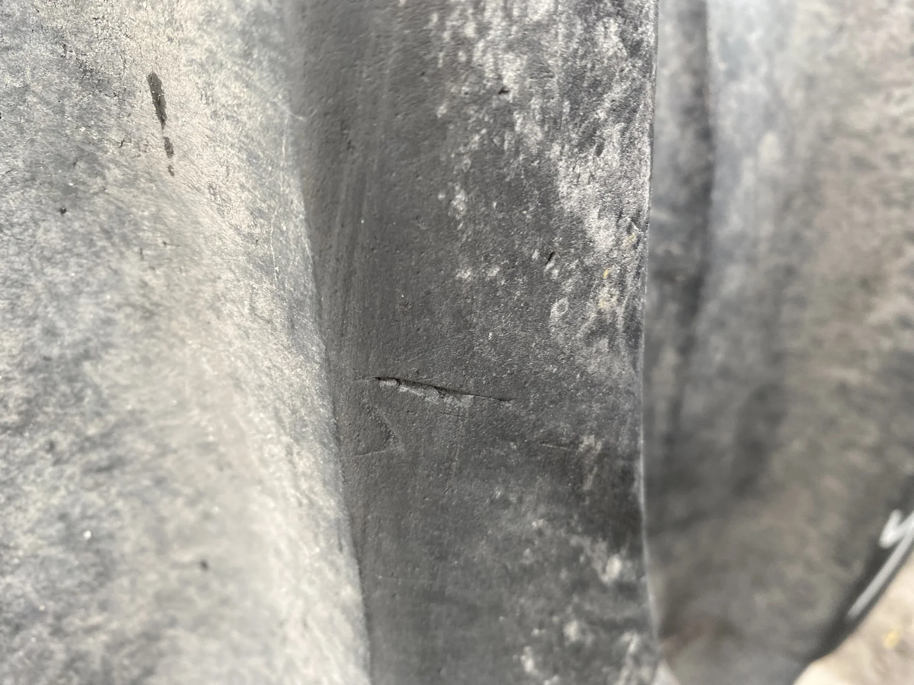 Used 90% 520/85R46 Firestone Radial Deep Tread 23 R-1W (158A8/B) TL (tread wear-BIG cut in b/w lugs image 5