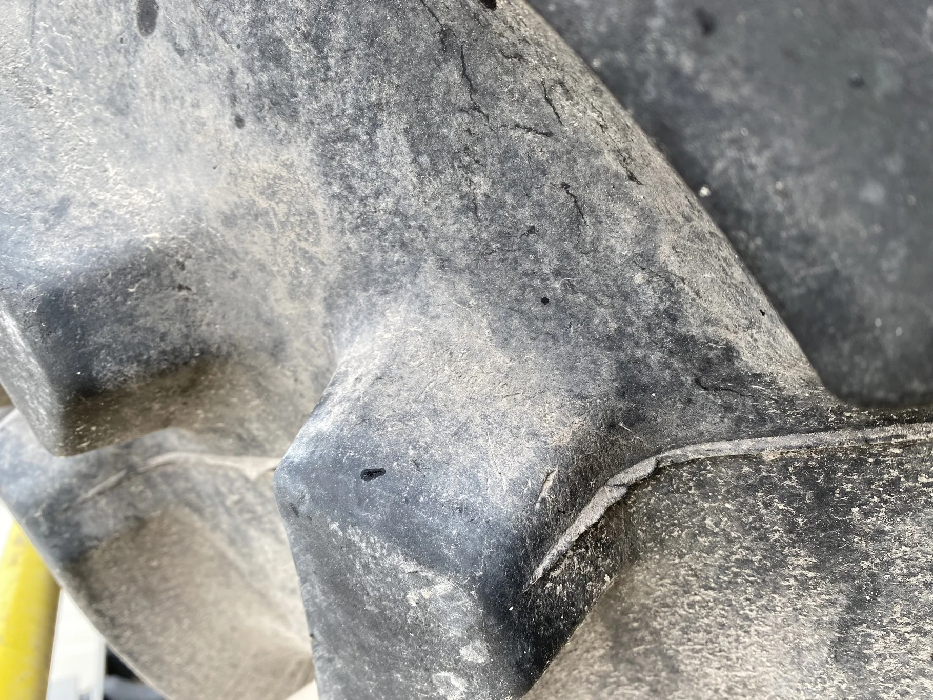 Used 90% 520/85R46 Firestone Radial Deep Tread 23 R-1W (158A8/B) TL (tread wear-BIG cut in b/w lugs image 7
