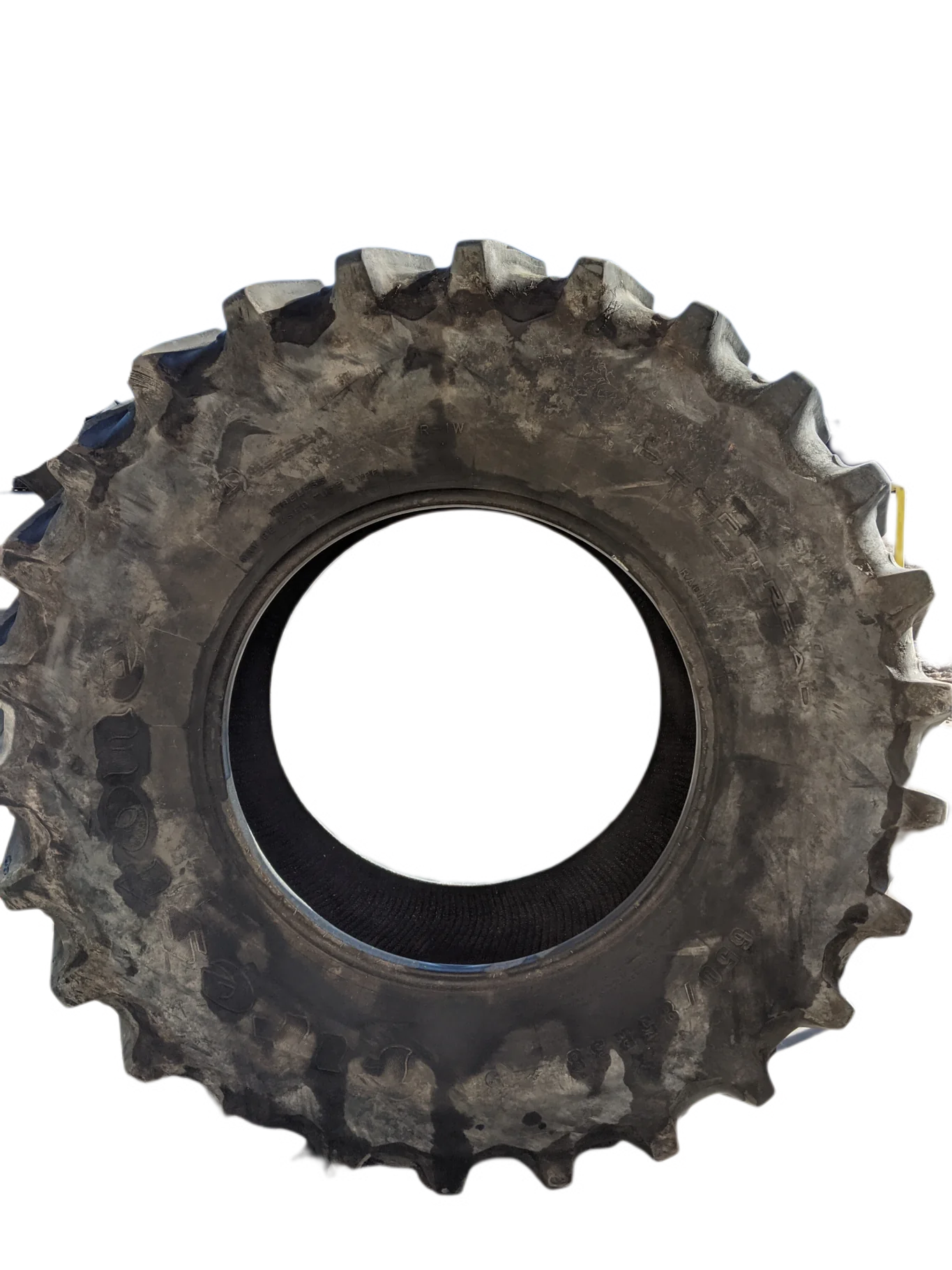 Used 90% 650/85R38 Firestone Deep Tread 23 R-1W (173A8) TL (stubble) image 2