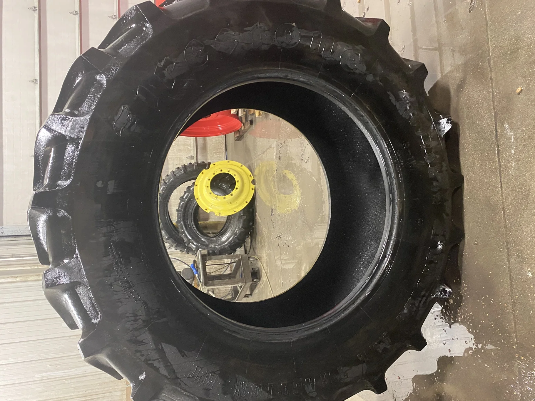 Used 60% 710/70R42 Firestone Radial All Traction DT R-1W (168B) TL - Fair Condition image 3