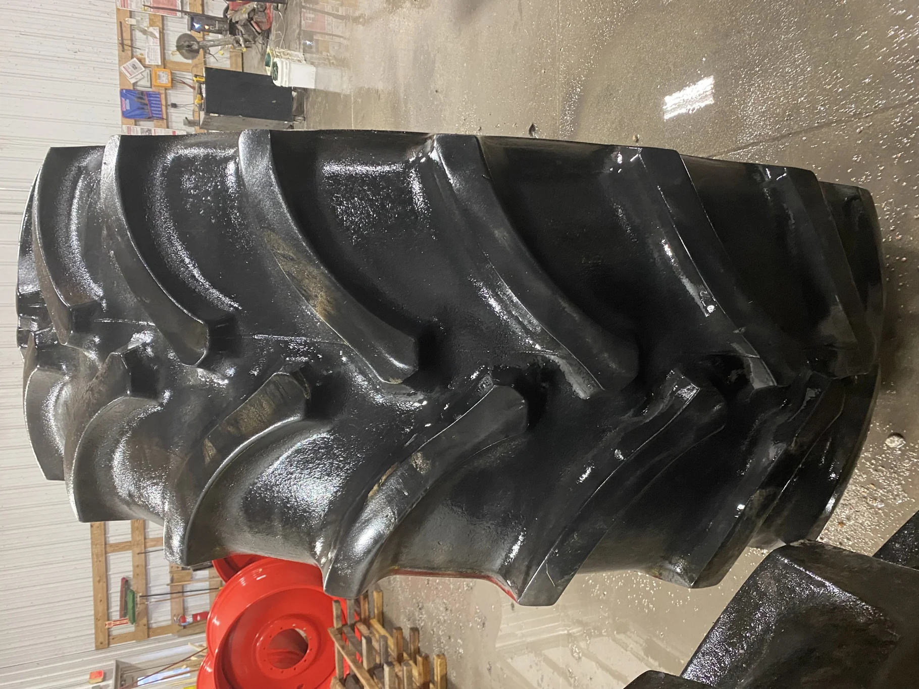 Used 60% 710/70R42 Firestone Radial All Traction DT R-1W (168B) TL - Fair Condition image 4