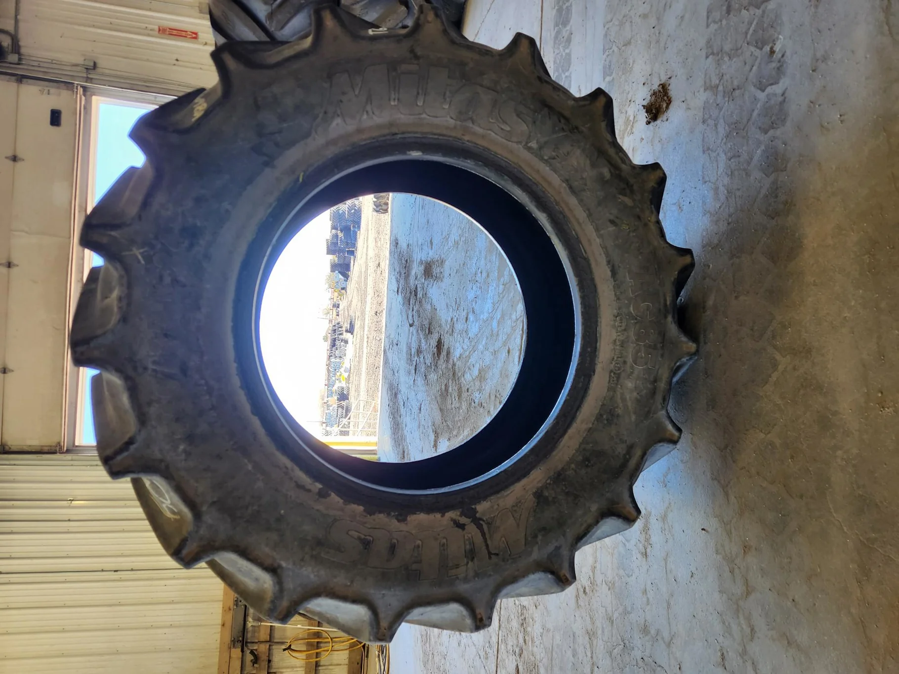 Used 85% 340/85R24 (13.6R24) Mitas AC85 125A8/125B TL image 8