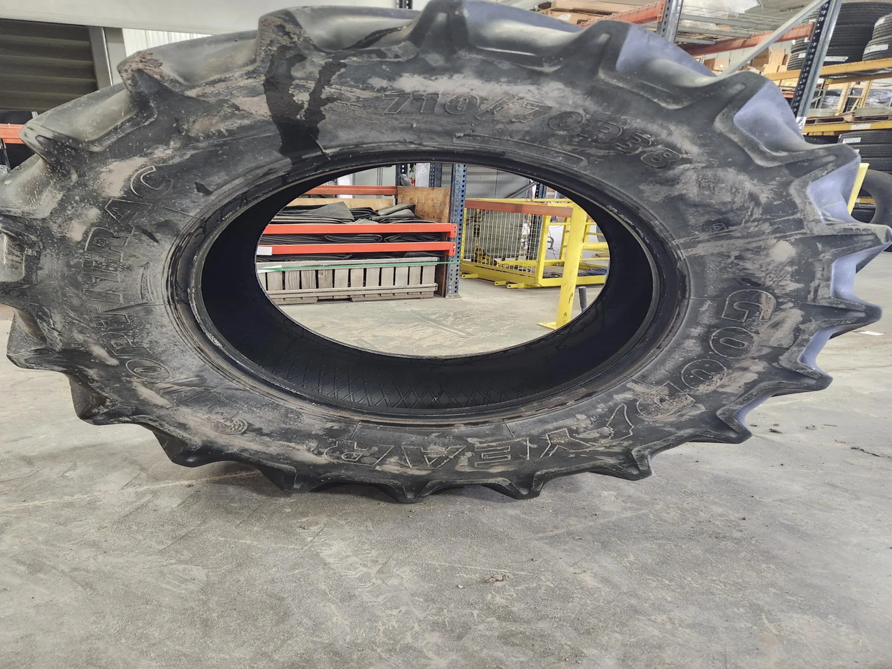 Used 710/70R38 166D Goodyear Optitrac DT824 R-1W TL 80% image 3