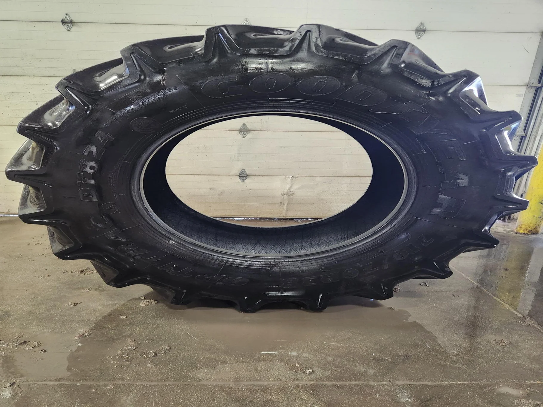 Used 710/70R38 166D Goodyear Optitrac R-1W TL 85% image 10