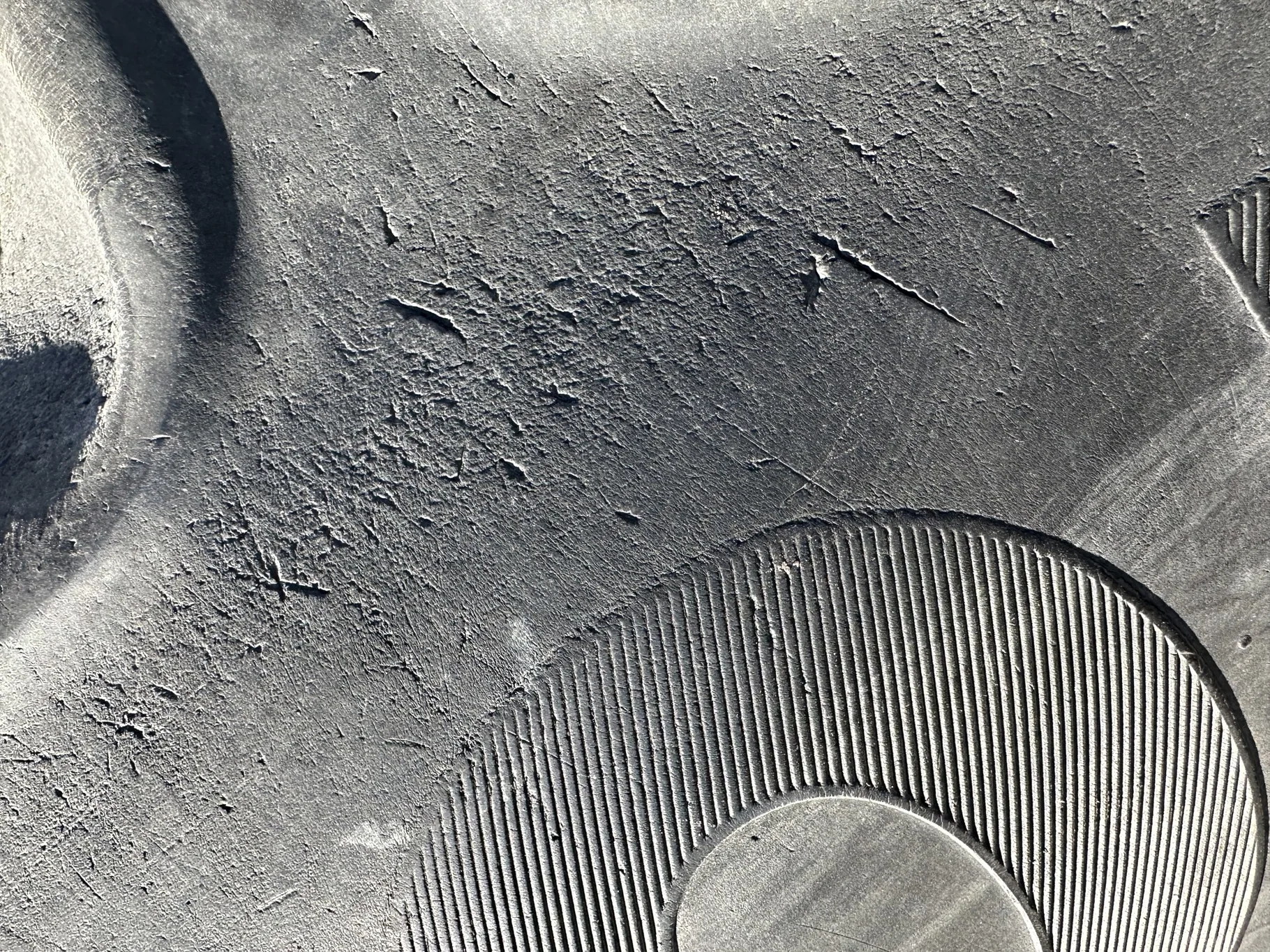Used 70% 480/80R50 Continental AC85, stubble, lug stubble, weathering image 6