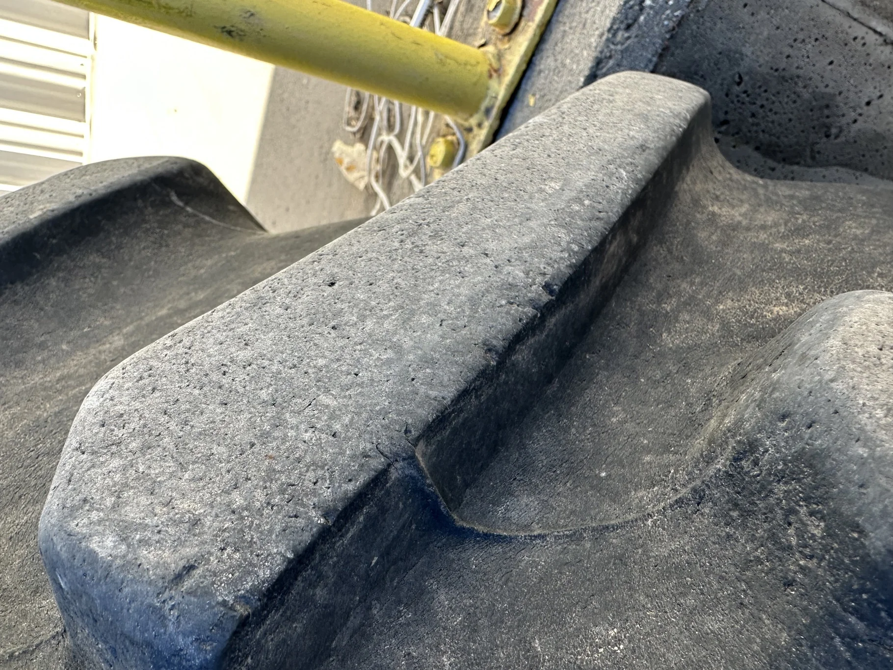 Used 70% 480/80R50 Continental AC85, stubble, lug stubble, weathering image 8