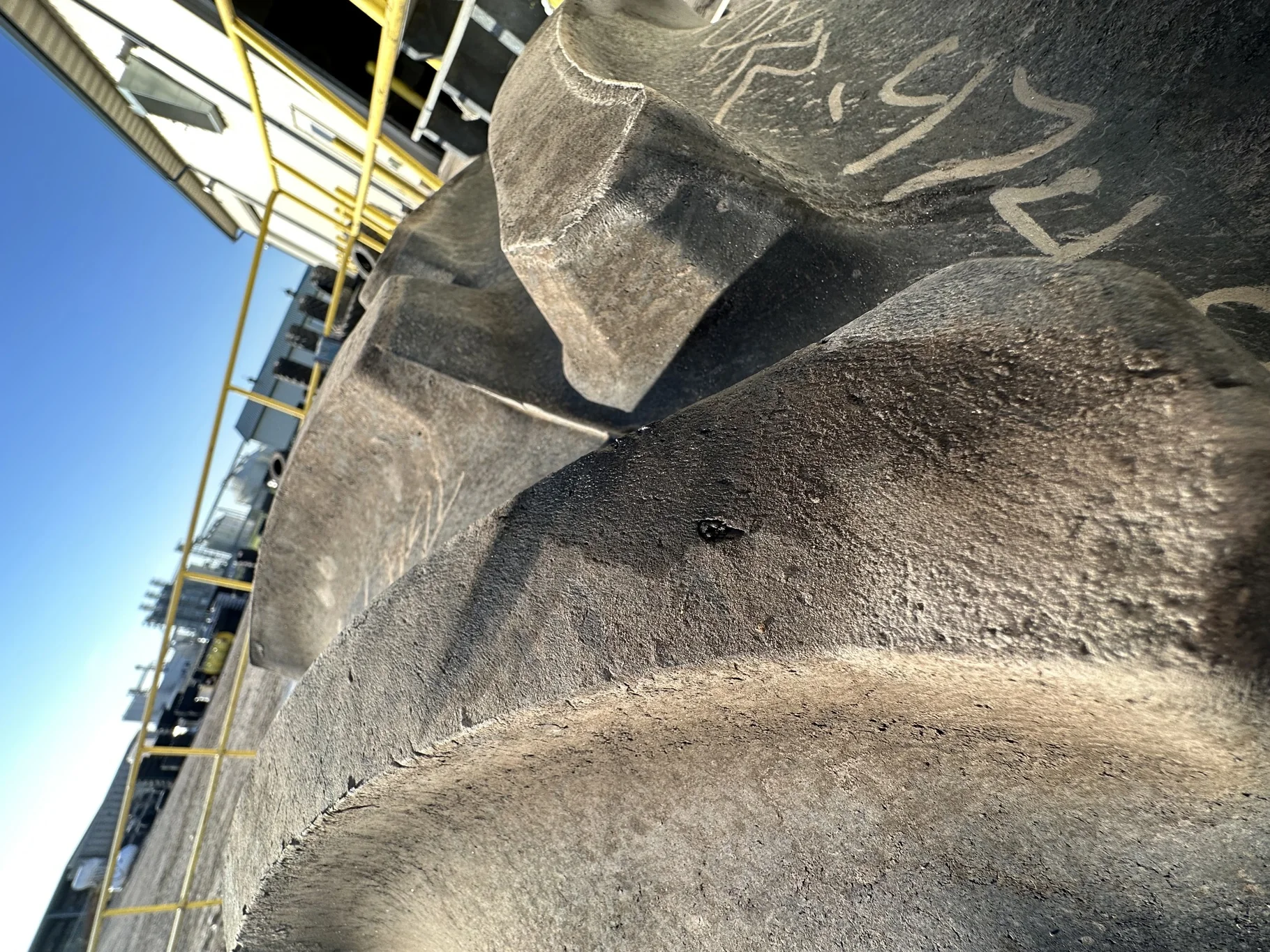Used 80% 600/70R28 Firestone Radial All Traction DT R-1W 164B TL (Lug Stubble, Lug Cuts, image 7