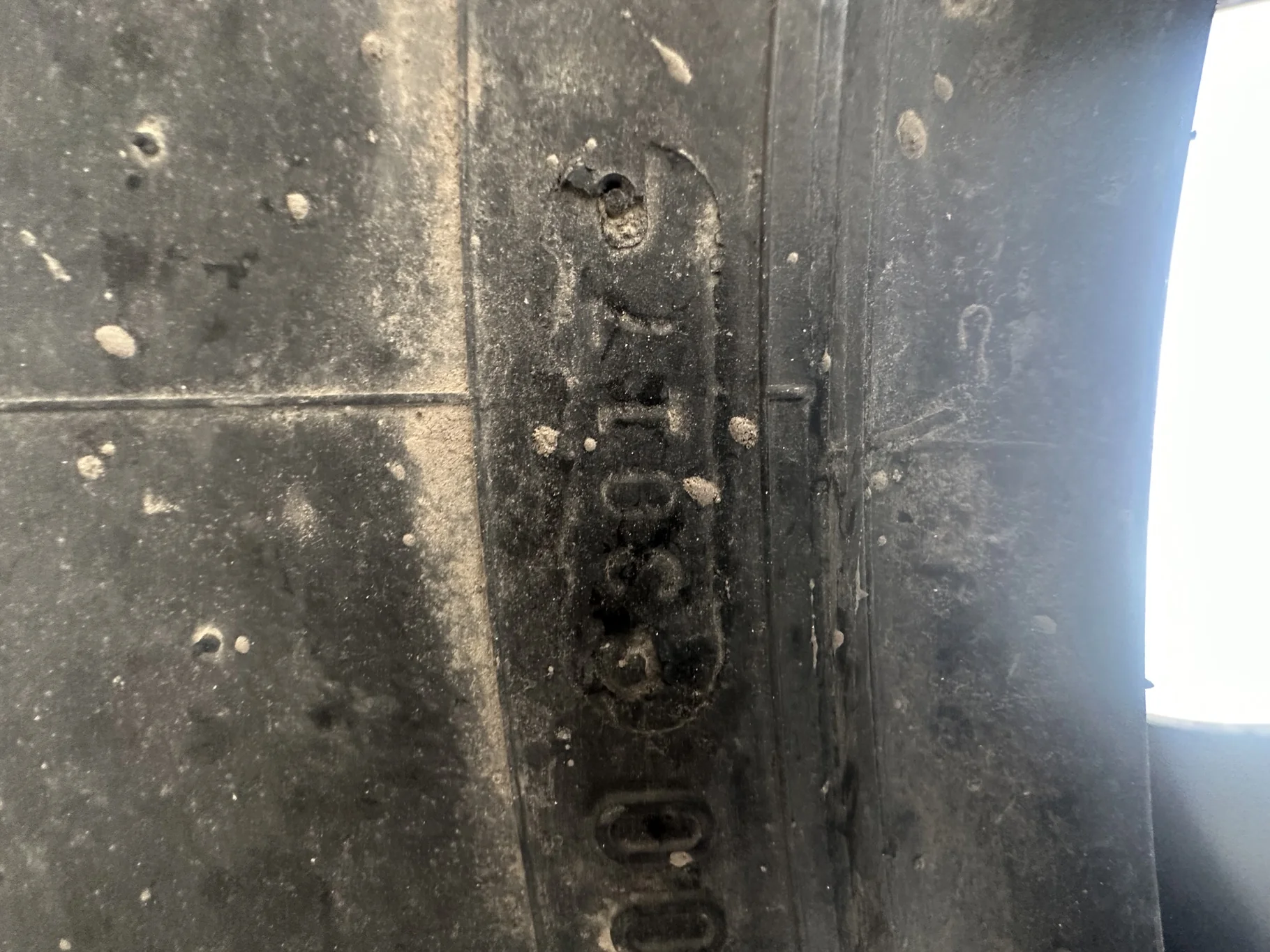Used 75% 750/65R26 Firestone Radial All Traction DT R-1W 169B TL (Stubble, Uneven Tread Wear, Cuts I image 7
