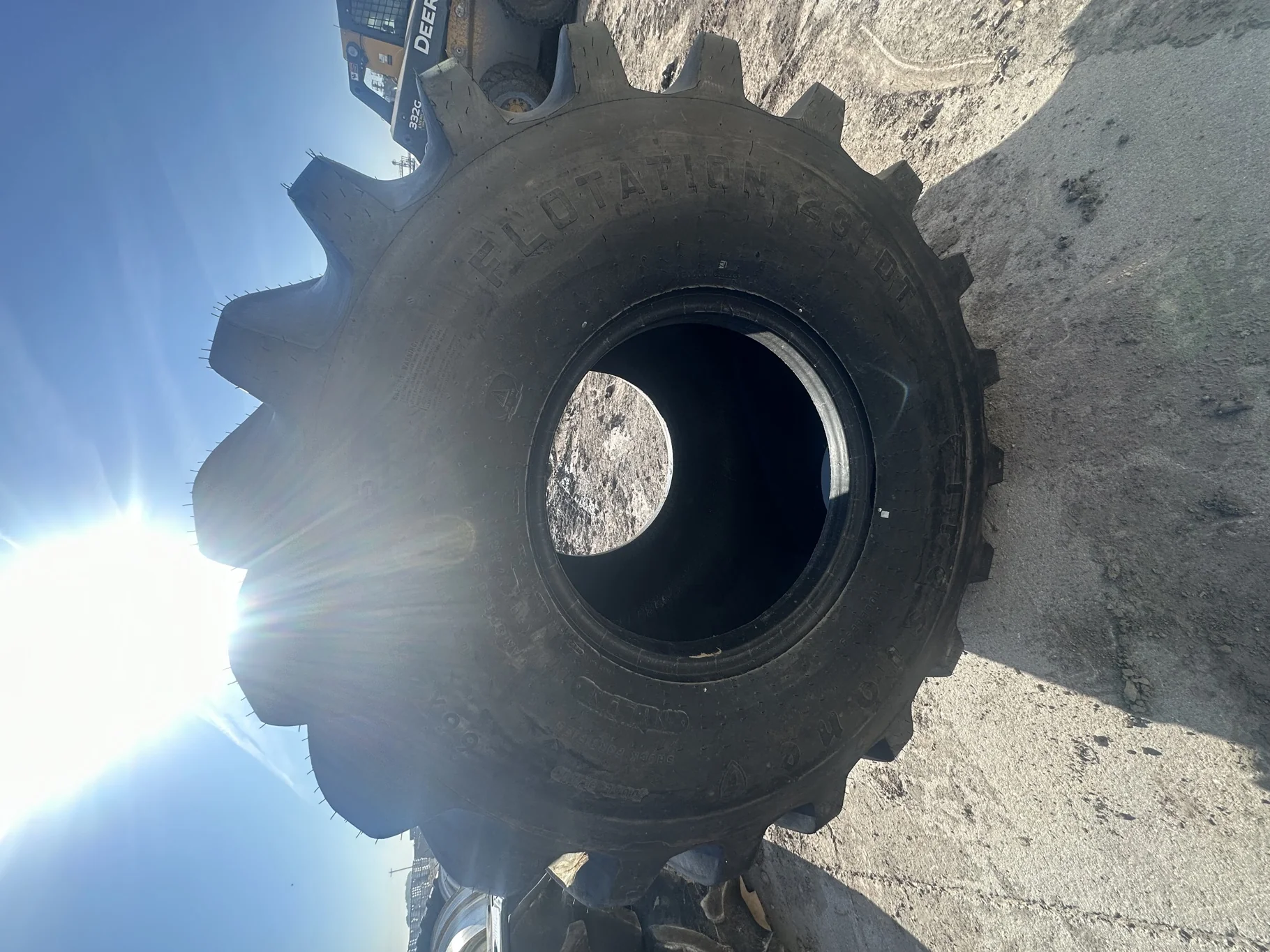 Take Off 66x43.00-25 Firestone Flotation 23 Deep Tread HF-3 E(10Ply) TL - Excellent Condition image 2