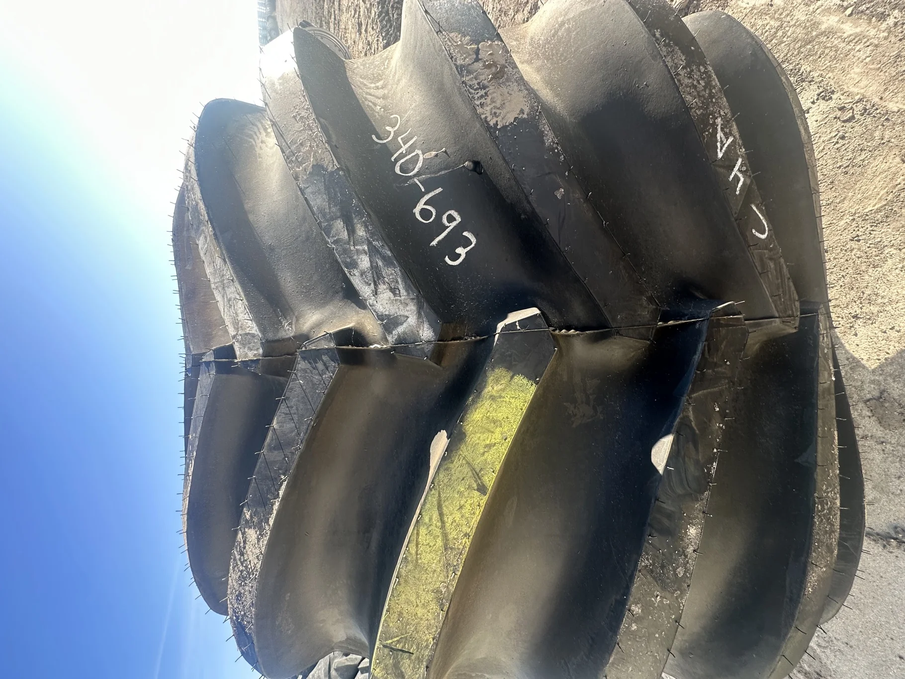 Take Off 66x43.00-25 Firestone Flotation 23 Deep Tread HF-3 E(10Ply) TL - Excellent Condition image 3