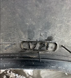 Used 90% 380/85R28 Firestone Performer 85 Extra R-1W (133D) TL - Excellent Condition image 2
