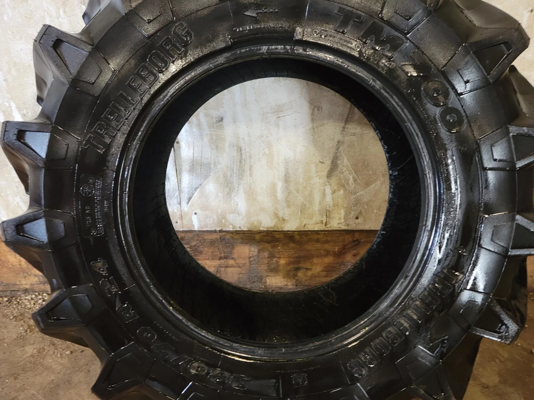 Used 100% 380/70R24 Trelleborg TM700 R-1W (125A8) TL image 2