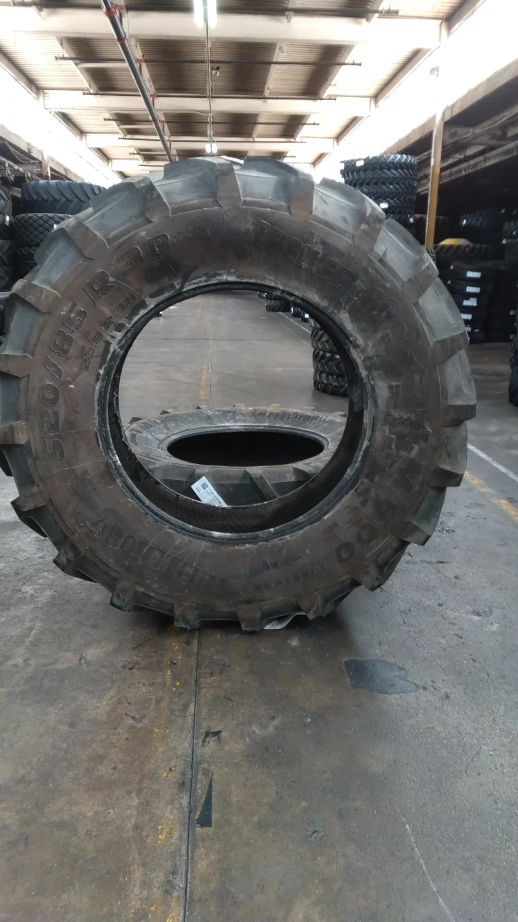 Take Off 520/85R38 Trelleborg TM600 R-1W 155A8 TL - Excellent Condition image 5