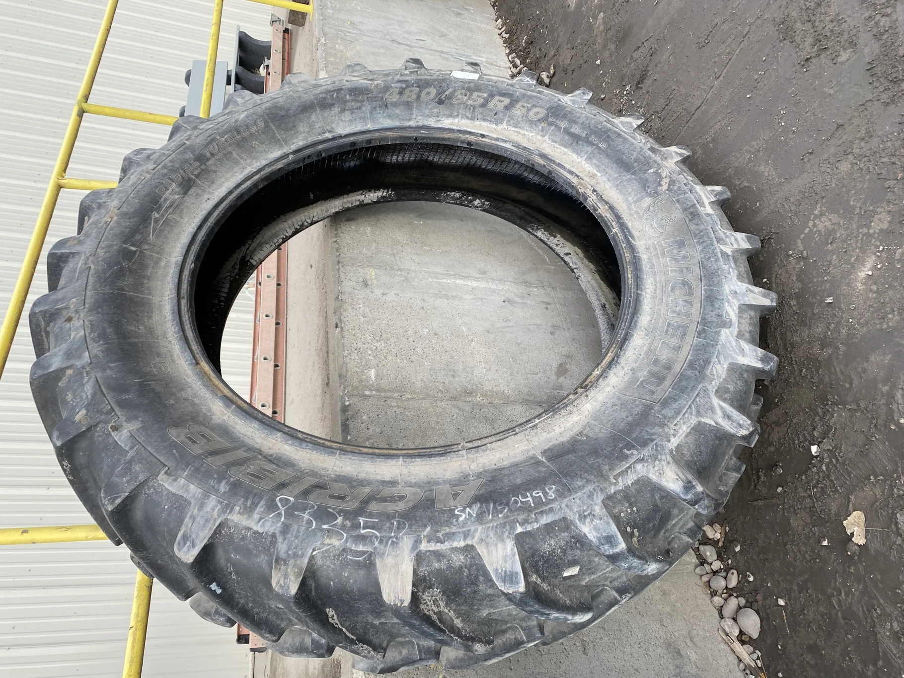 Used 90% 480/90R50 Michelin AgriBib (164A8/B) TL image 2
