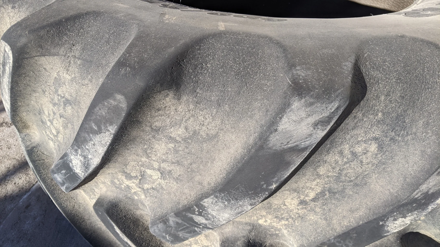 Used 80% 600/65R28 Goodyear DT820 R-1W (160D) TL (Major stubble; sidewall cuts) - Good Condition image 3