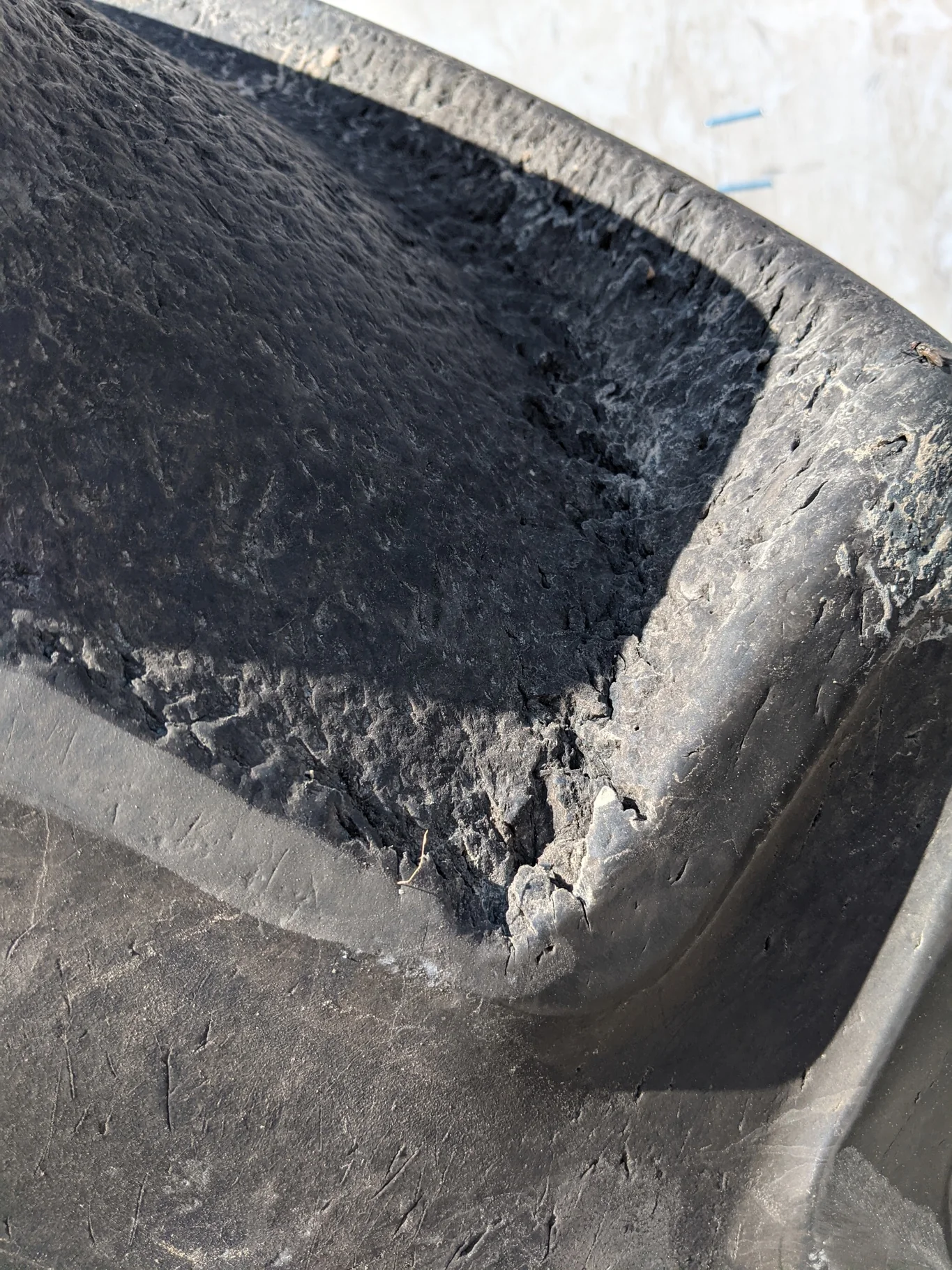 Used 80% 800/70R38 Goodyear Optitrac (173D) R-1W TL (Large Amount of Stubble and Weathering between image 4