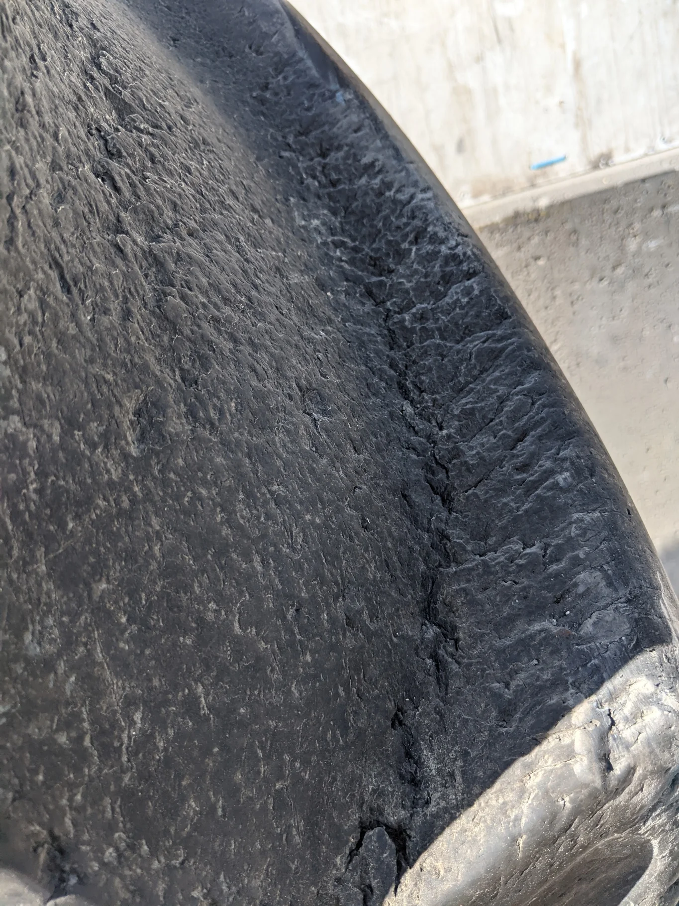 Used 80% 800/70R38 Goodyear Optitrac (173D) R-1W TL (Large Amount of Stubble and Weathering between image 5