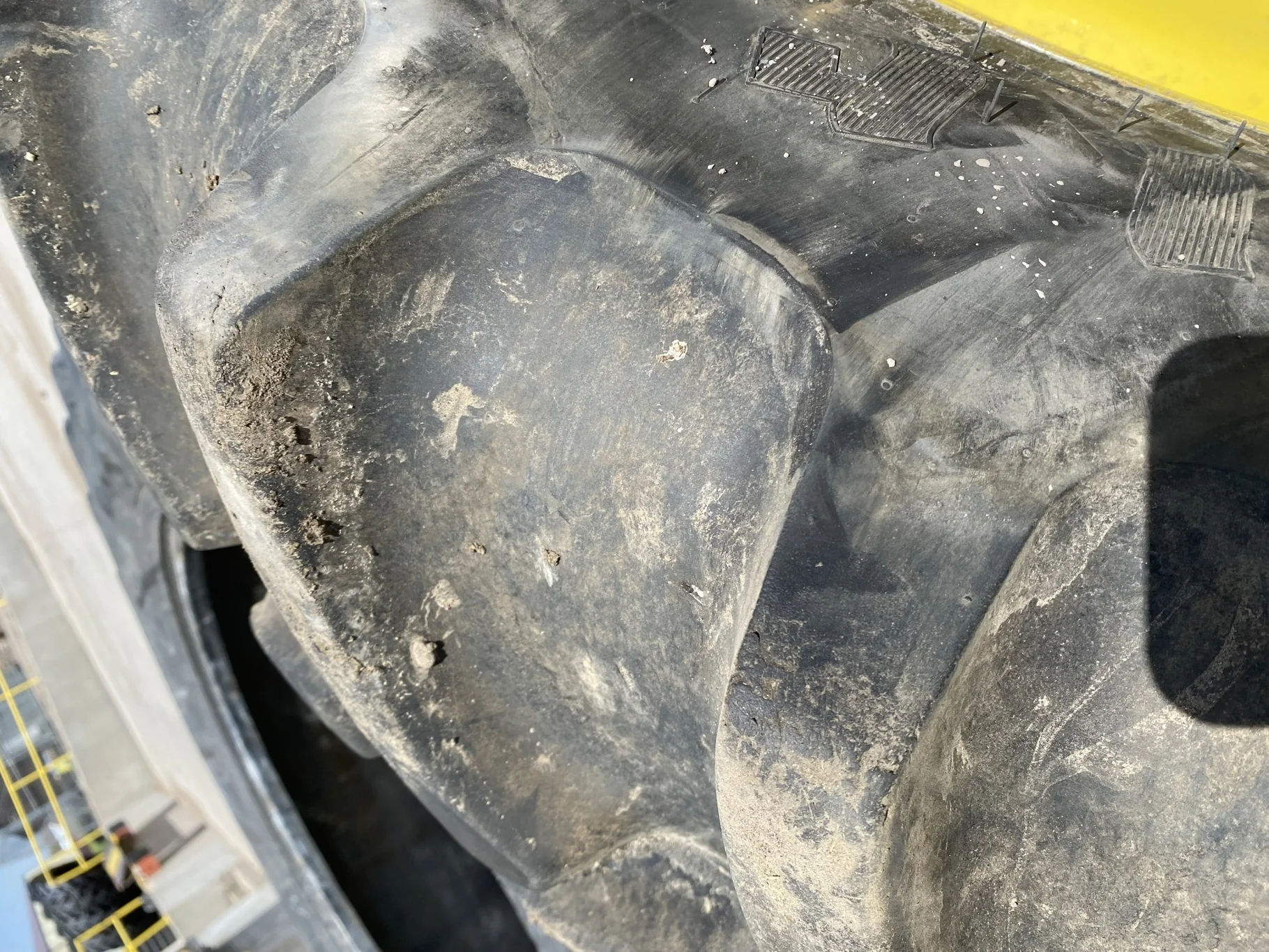 Used 98% 380/90R54 Firestone Radial 9000 R-1W (152B) TL - (Lug Cuts; Sidewall Cuts) image 2