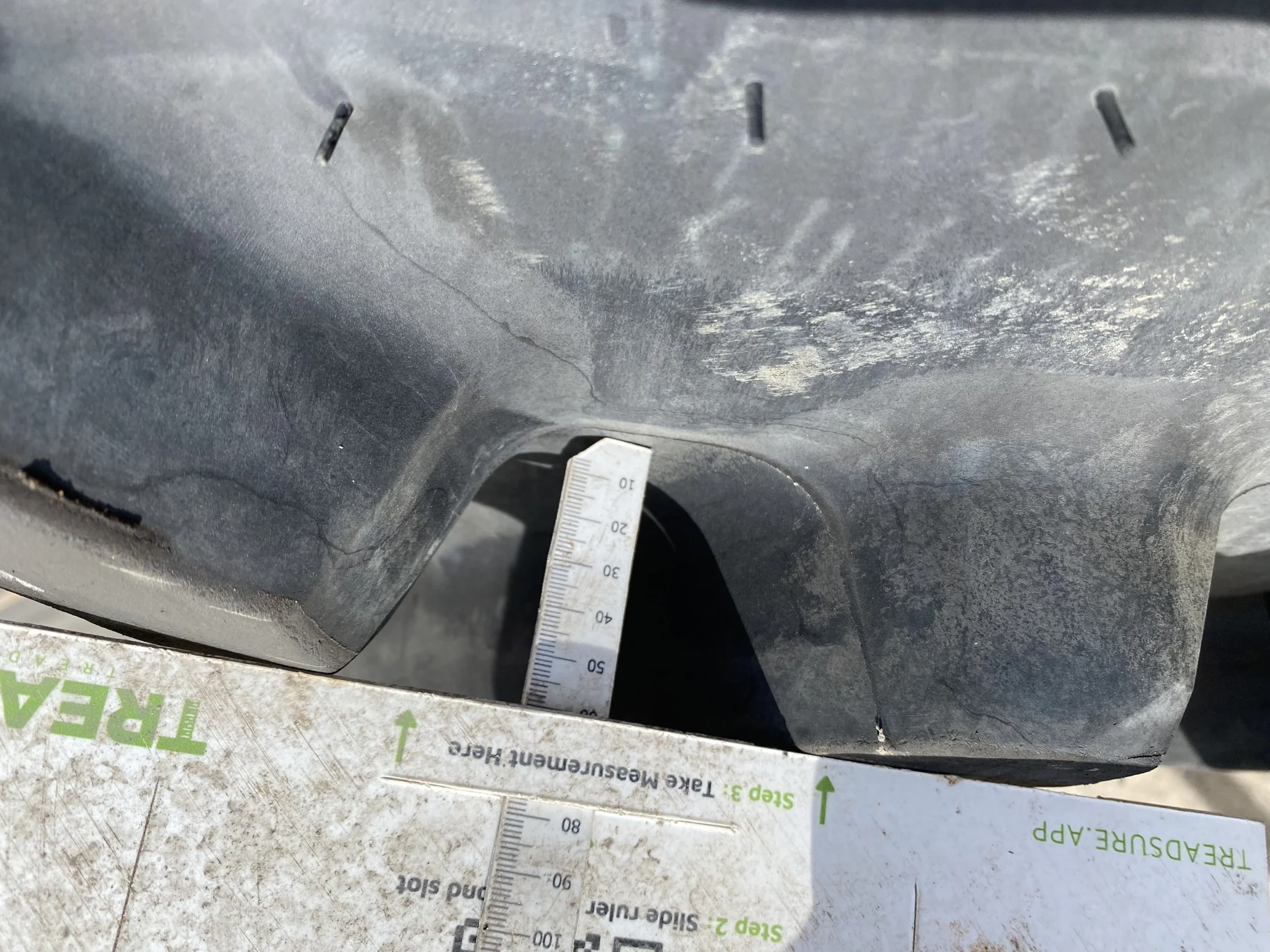 Take Off 480/80R50 (18.4R50) Michelin AgriBib 2 R-1W 159A8/159B TL - (road wear, lug damage) image 7