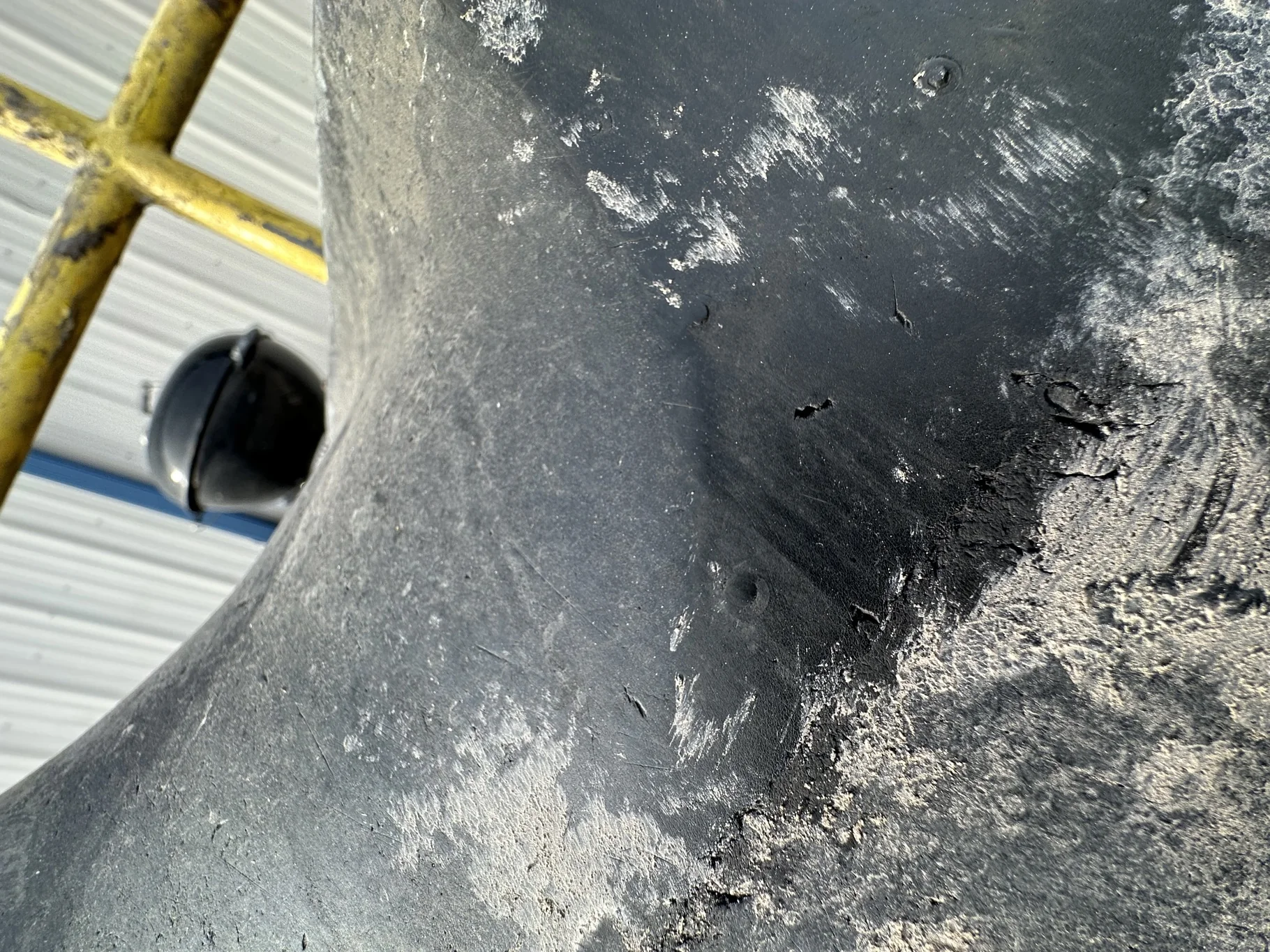 Used 50% 420/85R34 Goodyear Super Traction Radial R-1W (147B)- Fair Condition  _x000D_
(Stubble, Wea image 7