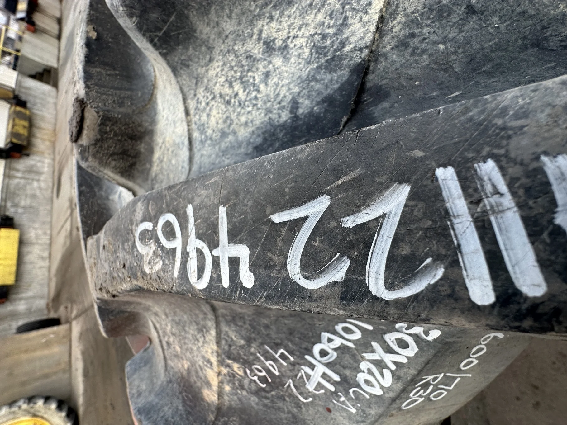Used 85% 600/70R30 Trelleborg TM900 High Power R-1W 158D TL (lug cuts, cuts between lugs) image 7