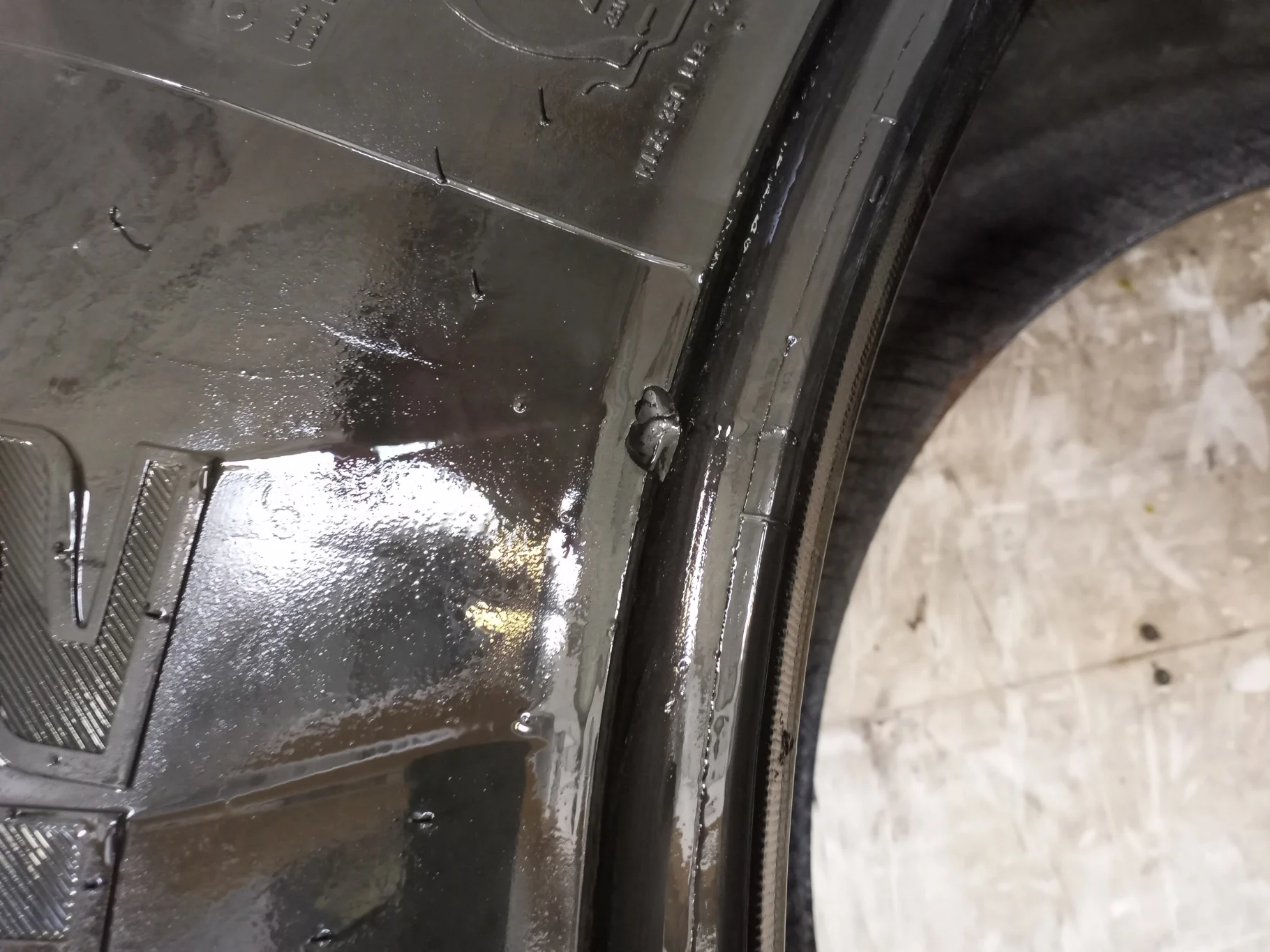 Used 90% IF710/70R42 Trelleborg TM1000 HP (179D) (Slight road wear. Small chunk out of side wall.)