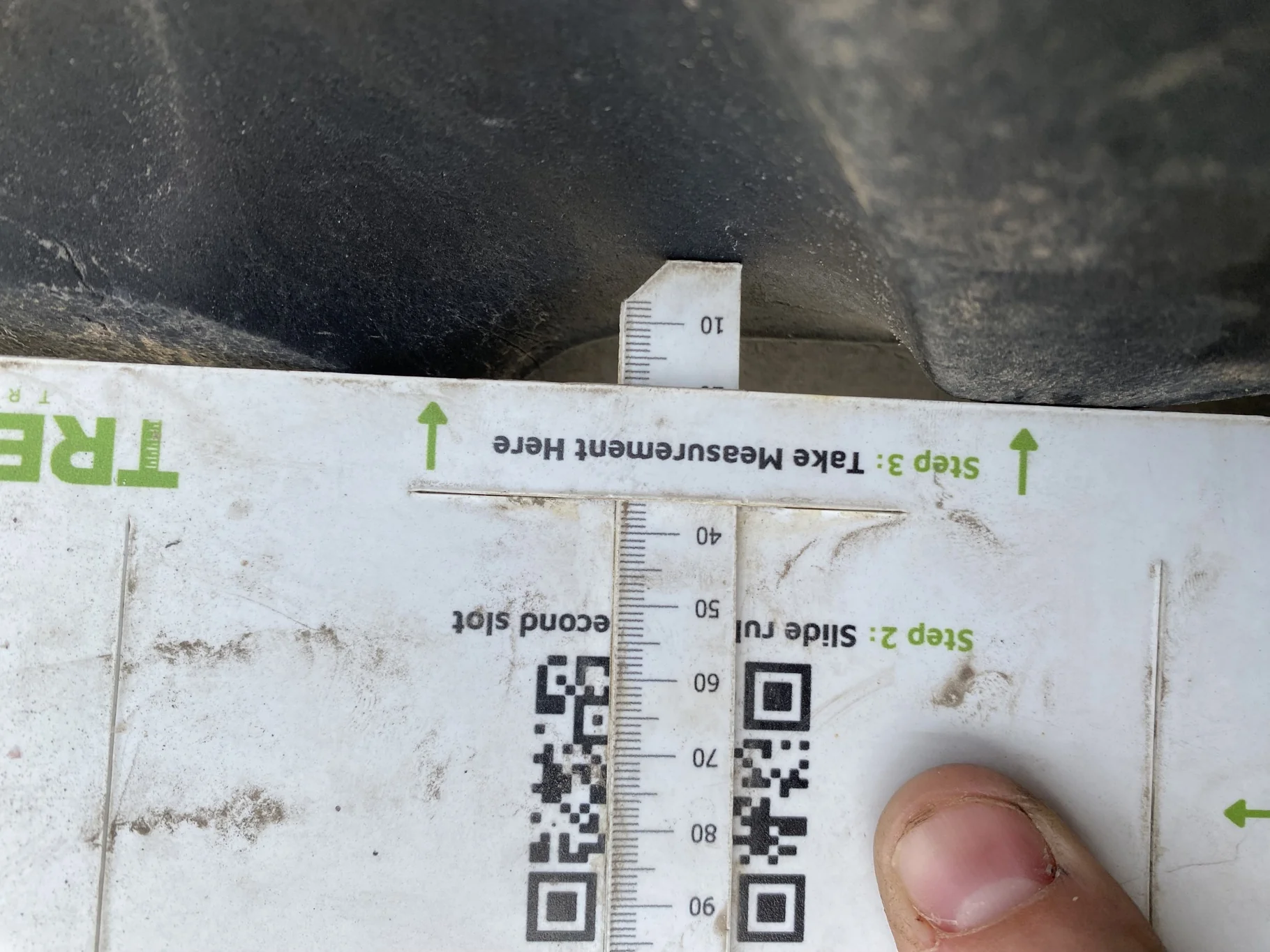 Used 55% IF480/80R50 Firestone Radial Deep Tread 23 R-1W (159B) TL  (Lug Cuts, Road Wear, Un image 4