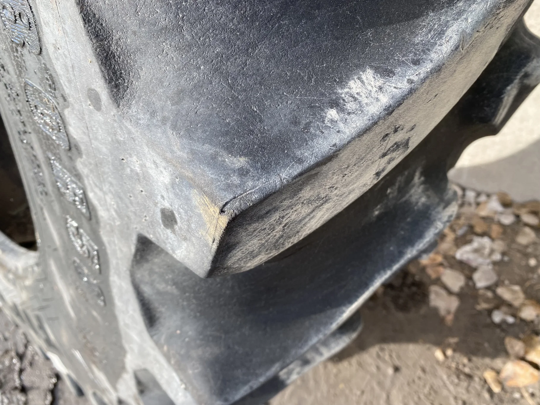 Used 55% IF480/80R50 Firestone Radial Deep Tread 23 R-1W (159B) TL  (Lug Cuts, Road Wear, Un image 7
