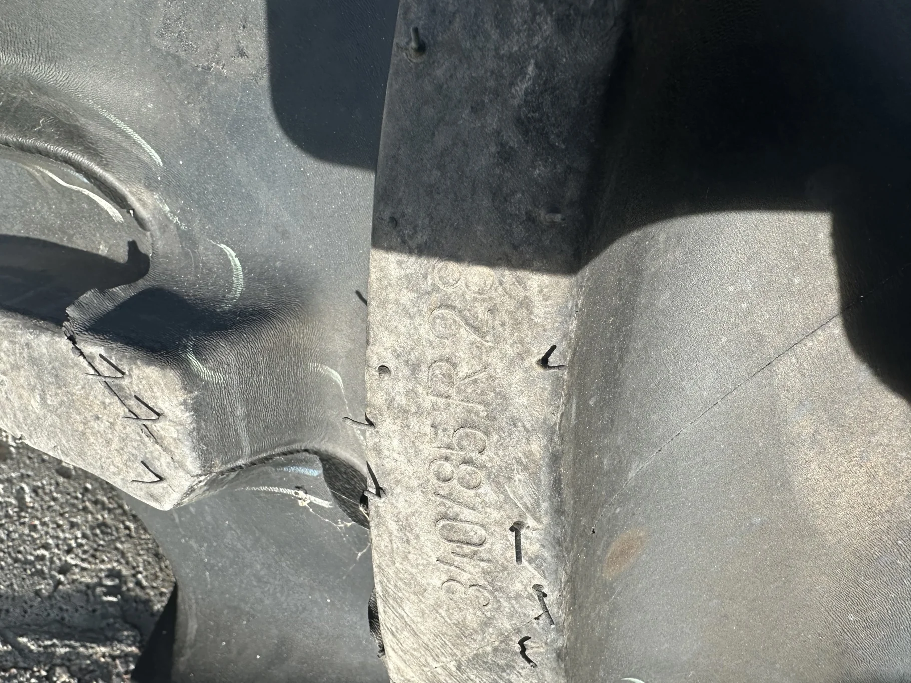 Used 100% 340/85R28 (13.6R28) Mitas AC85 (127A8/127B) TL - Excellent Condition image 4