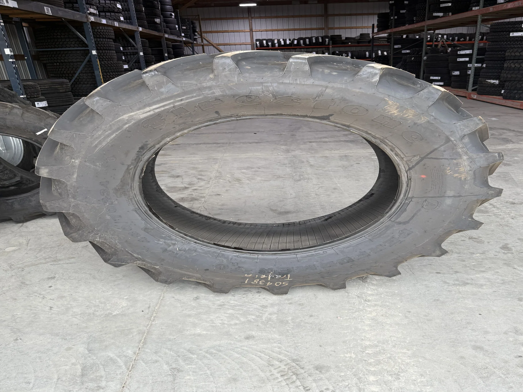 Take Off 480/70R34 Firestone Performer 70 Extra R-1W 143D TL - Excellent Condition