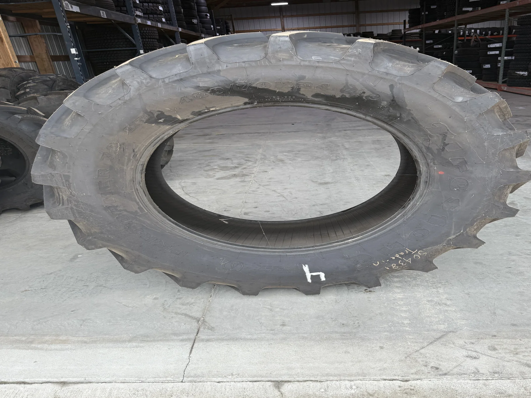 Take Off 480/70R34 Firestone Performer 70 Extra R-1W 143D TL - Excellent Condition image 7