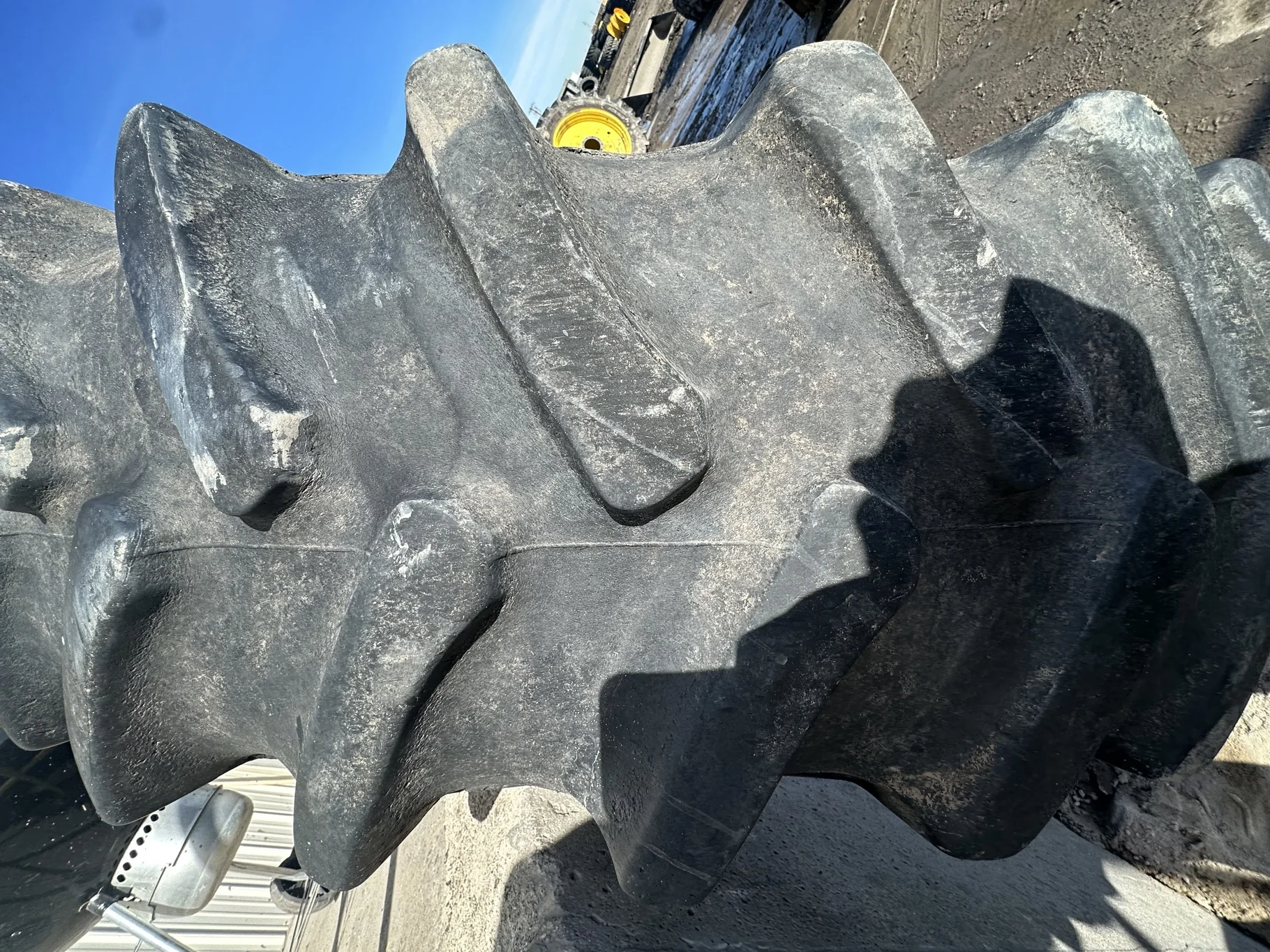 Used 50% 480/80R50 Firestone Radial Deep Tread 23 R-1W 159B TL (Stubble, Weathering, Lug Cu image 3