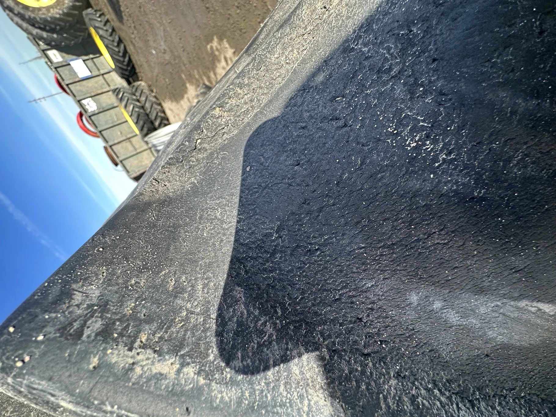 Used 50% 480/80R50 Firestone Radial Deep Tread 23 R-1W 159B TL (Stubble, Weathering, Lug Cu image 4