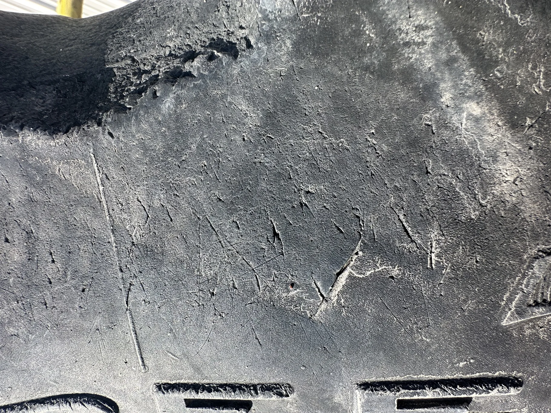 Used 50% 480/80R50 Firestone Radial Deep Tread 23 R-1W 159B TL (Stubble, Weathering, Lug Cu image 8