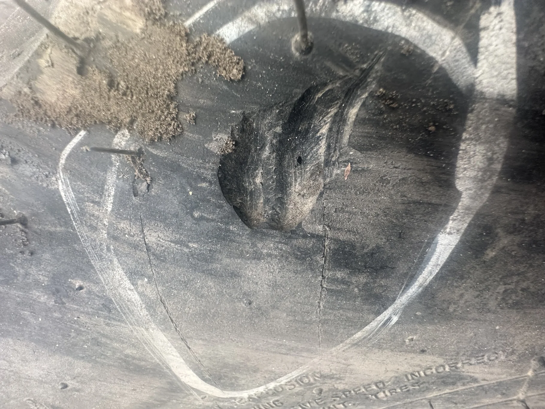 Used 100% 380/90R46 (14.9R46) Alliance FarmPro II 846/842 Radial R-1W 165A8/B TL  (Lug Damage, Sidew image 5