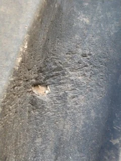 Used 90% IF1250/50R32 Firestone DT 23 201B (with severe stubble damage/cuts) image 5