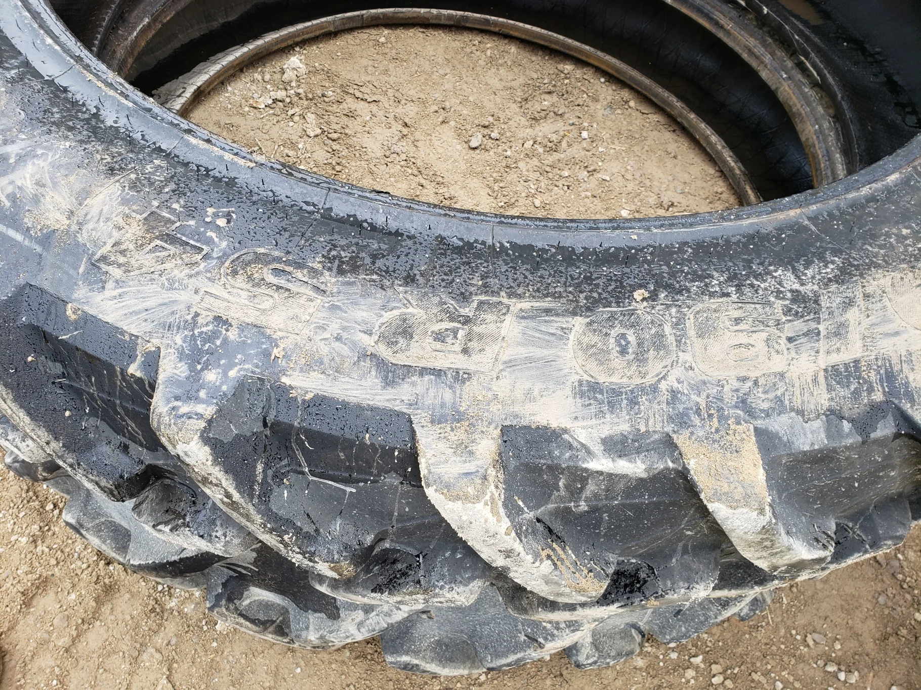 Used 85% 380/90R54 Trelleborg TM100 R-1W 152A8