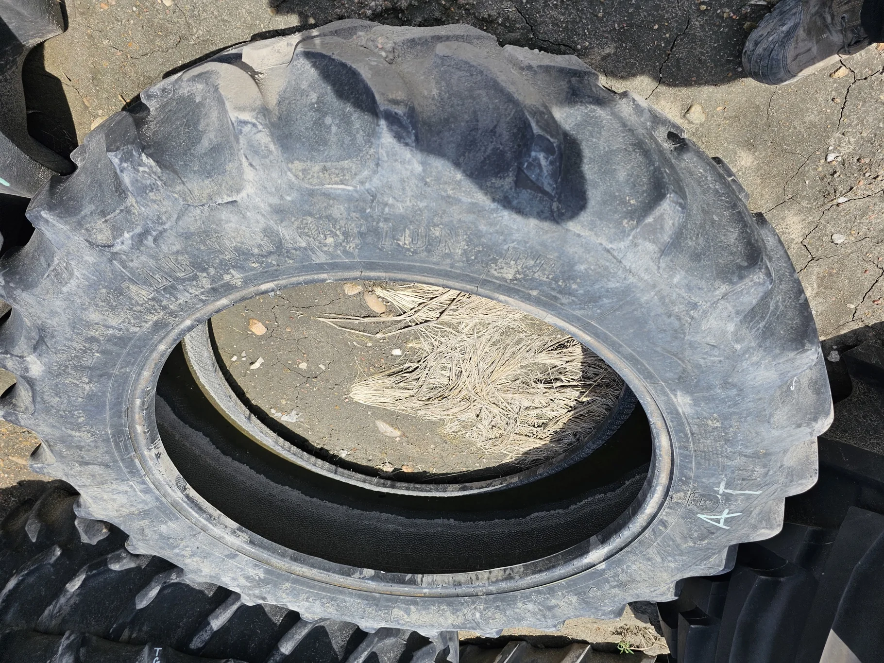 Used 40% 380/80R38 Firestone Radial All Traction DT R-1W 142B TL - Fair Condition image 2